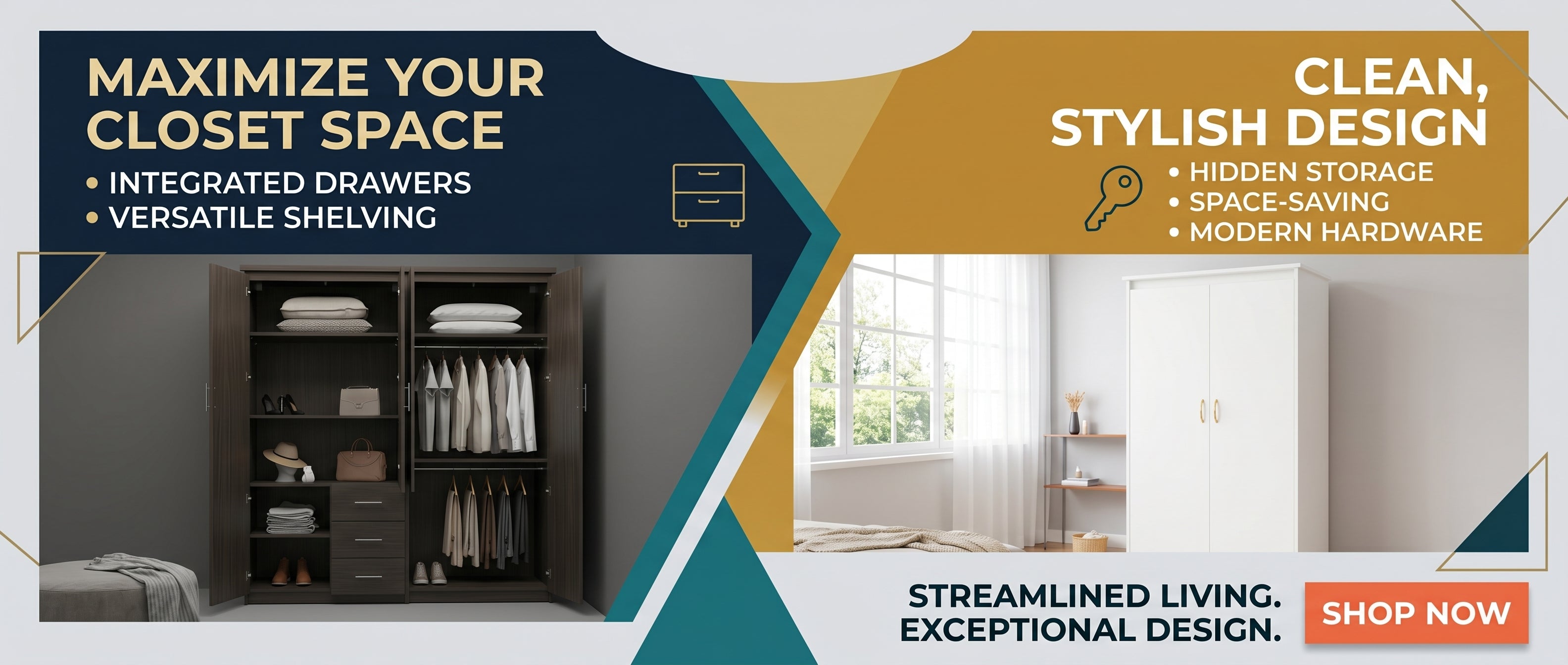 Wood Wardrobe & Armoires