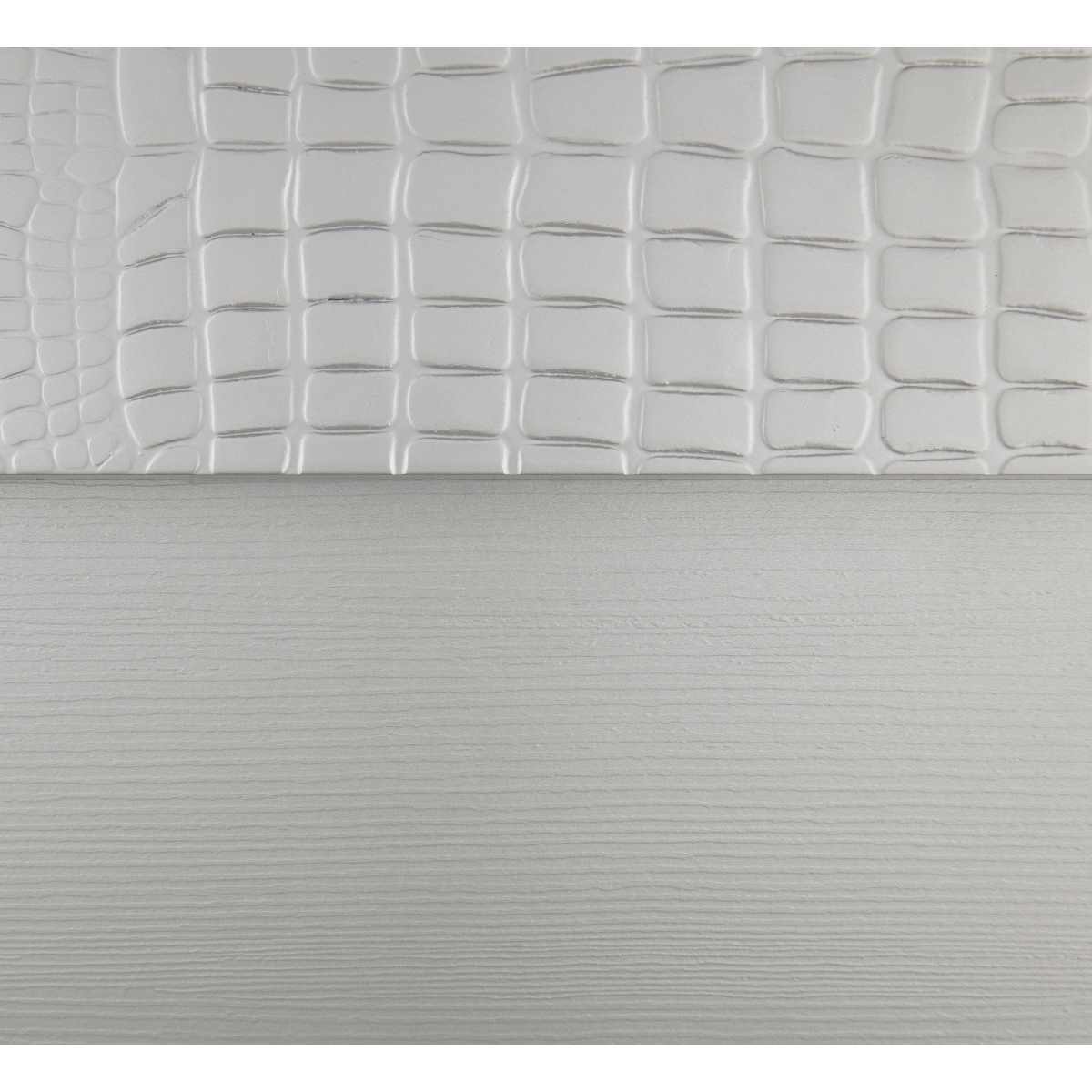 Silver Aveline Upholsted LED Bed 1428SV