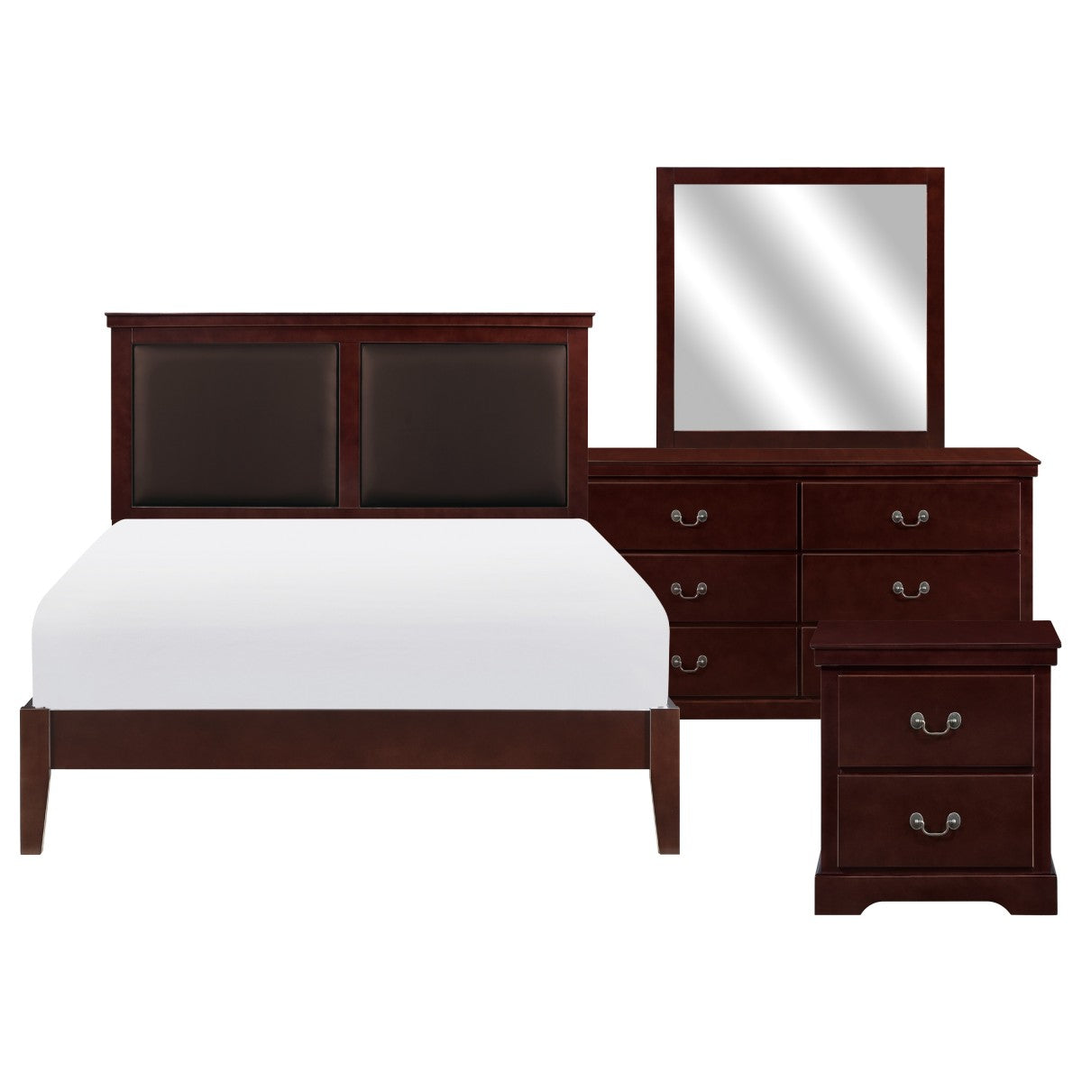Seabright Bedroom Set Cherry 1519