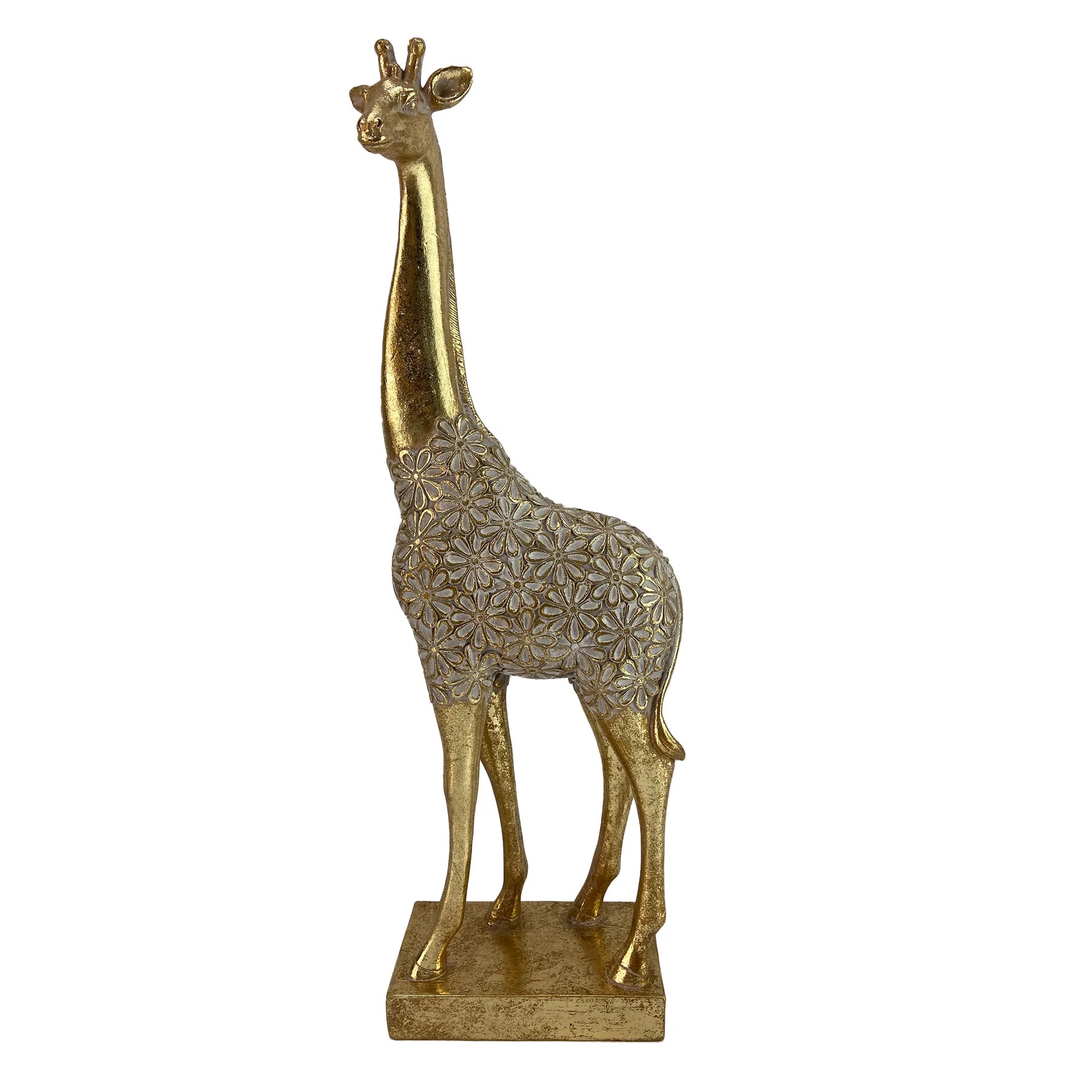 GOLD GIRAFFE STATUE EL 16-601