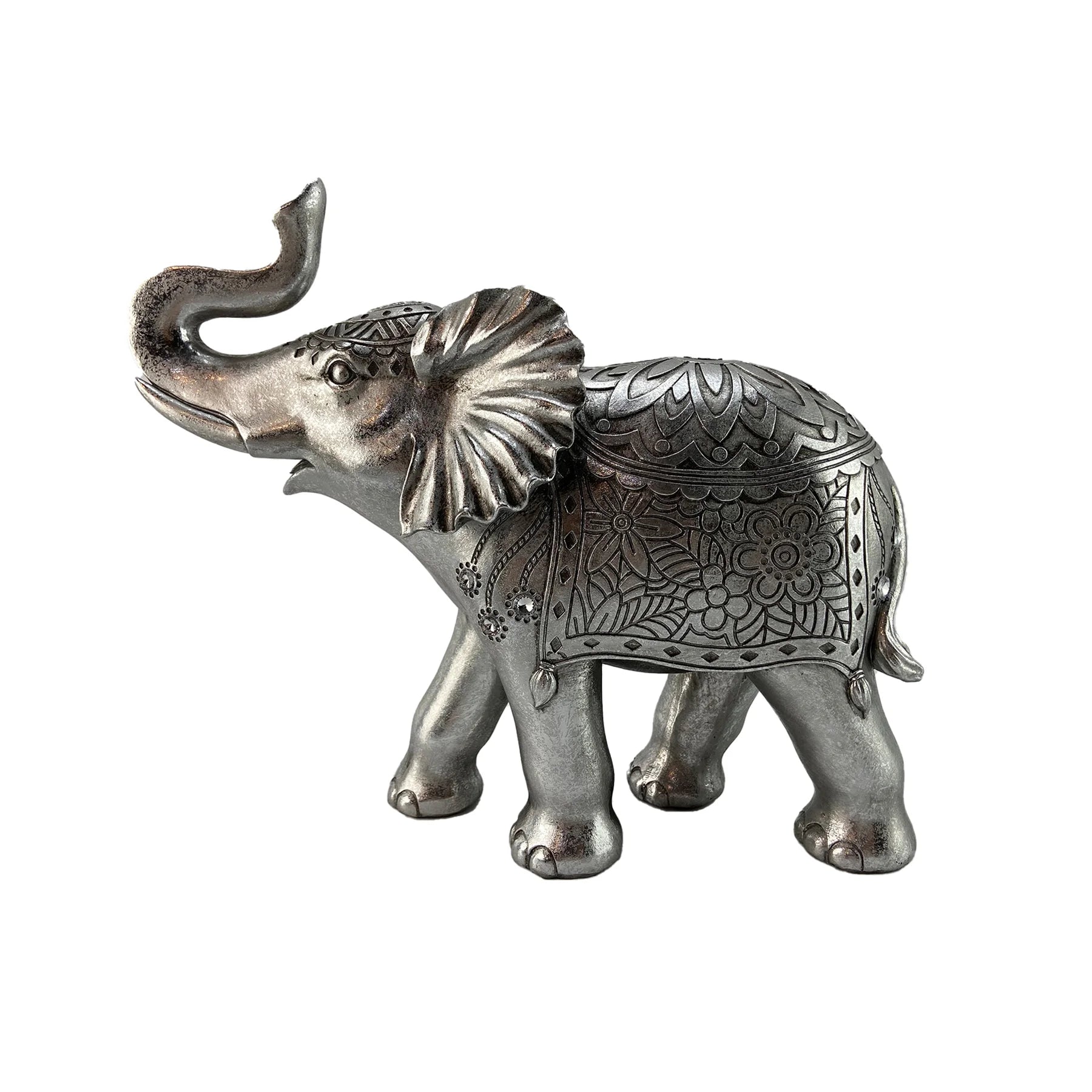 ELEPHANT FIGURINETRUNK UP EL 16-892