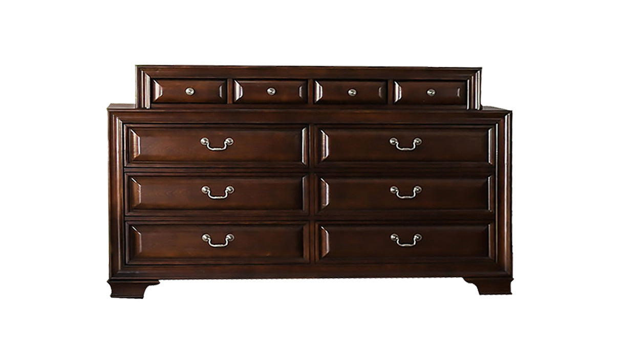 Milton Bedroom Set Cherry Brown 1701