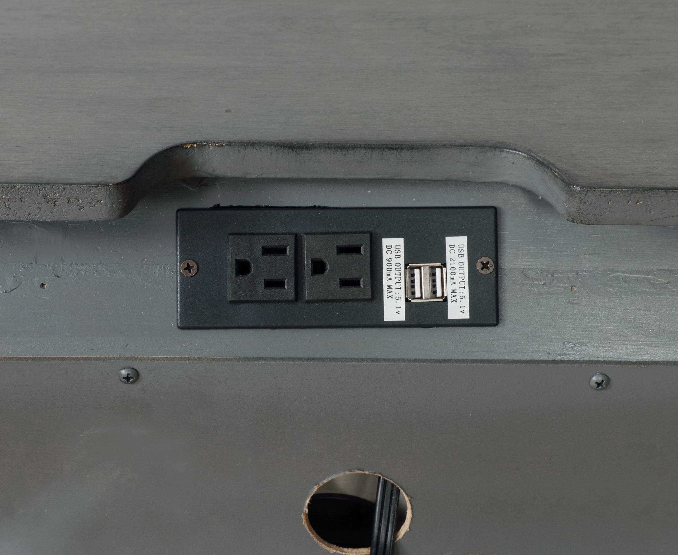 Milton Wooden Bedroom Set Grey 1701