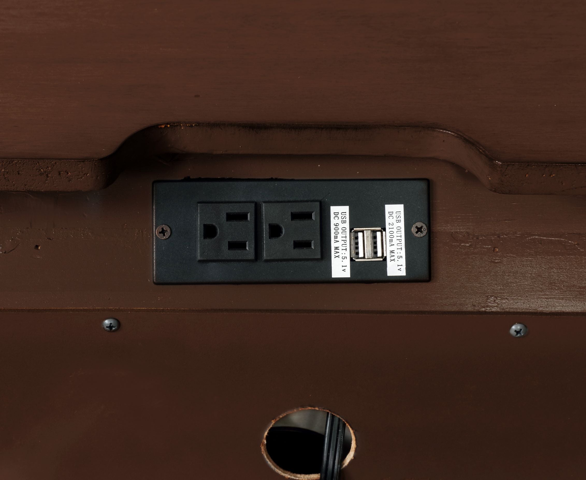 Milton Bedroom Set Cherry Brown 1701