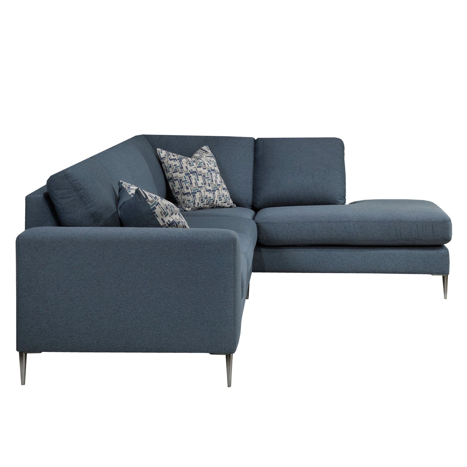 Canadian Made Jargon Ocean Sectional Sofa 9865