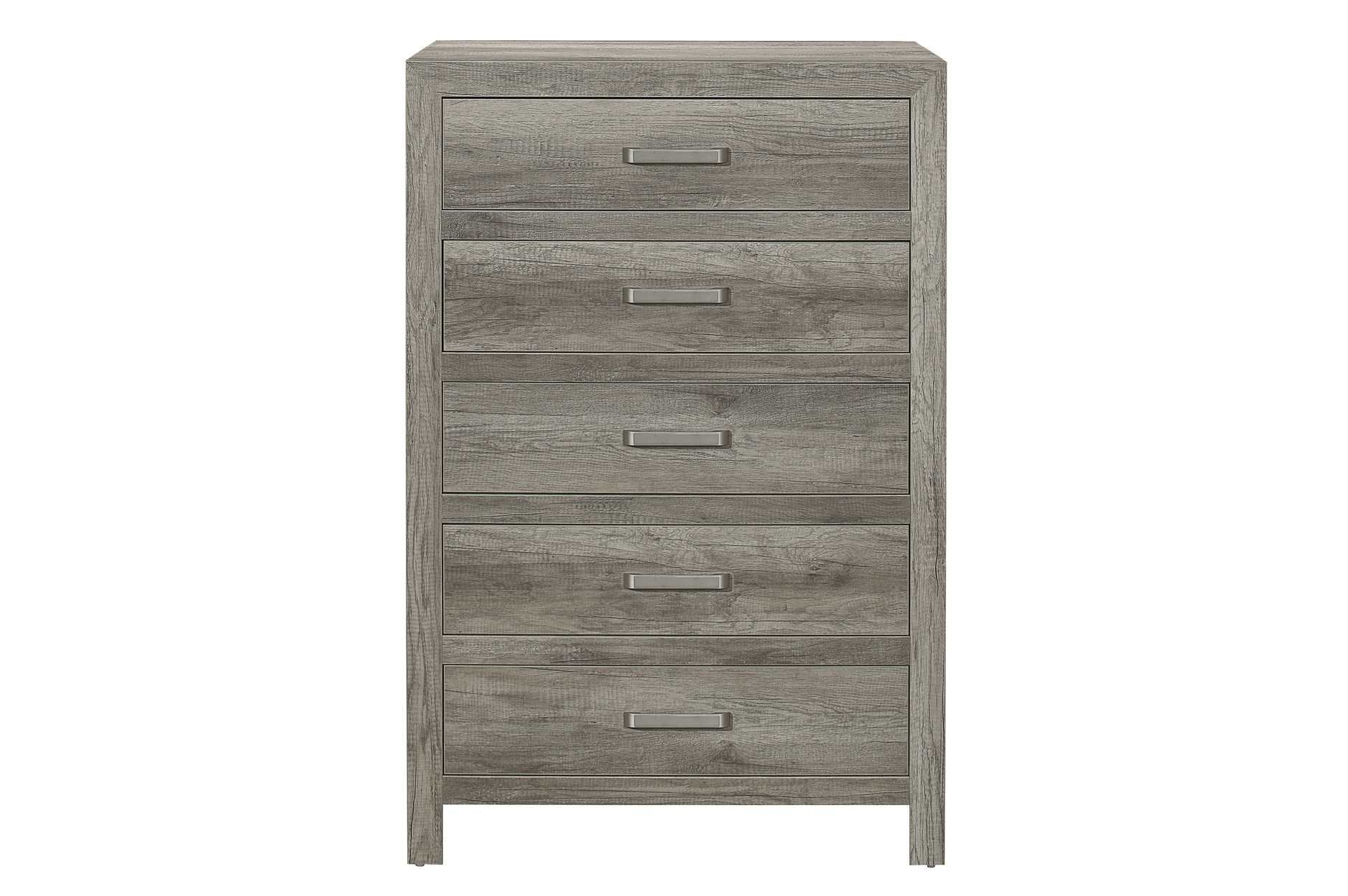 Grey Mandan Wooden Chest 1910GY