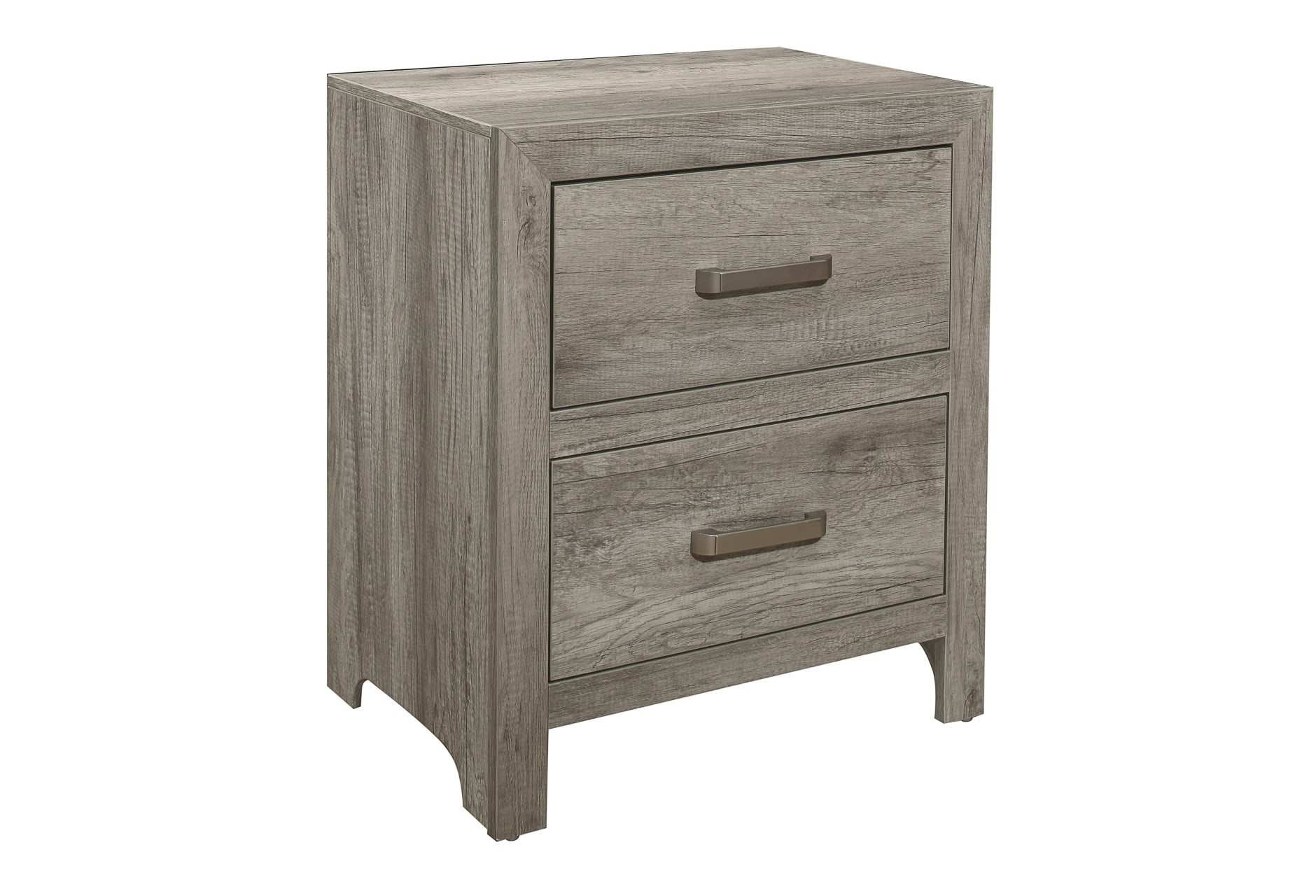 Grey Mandan Wooden Night Stand 1910GY