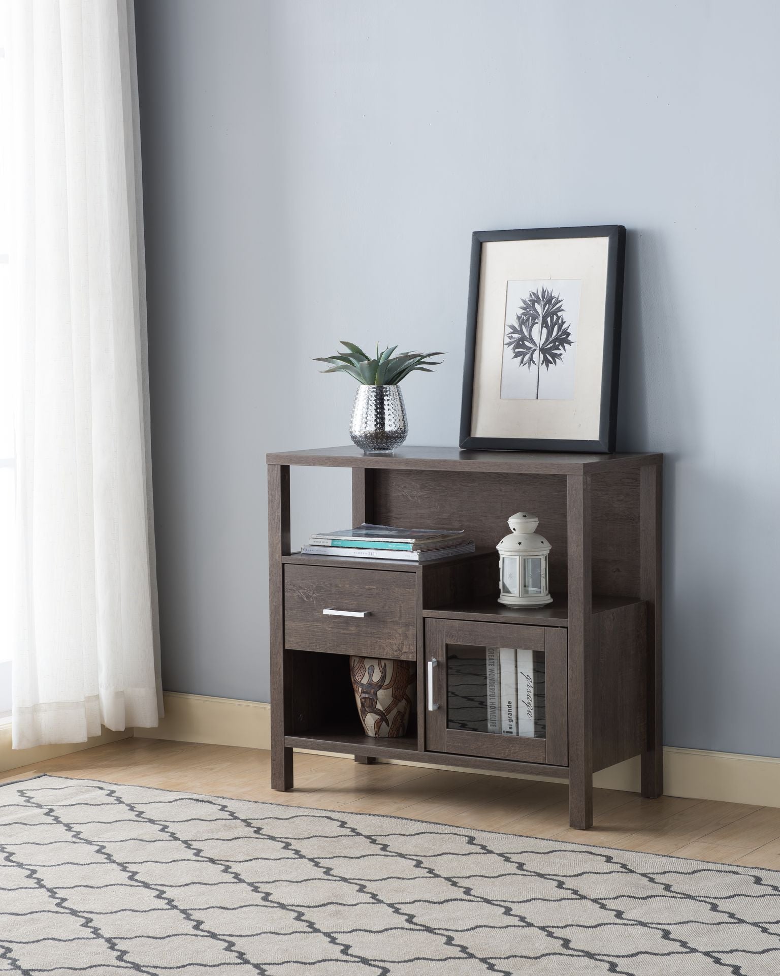 Storage Cabinet in Walnut Oak 192607