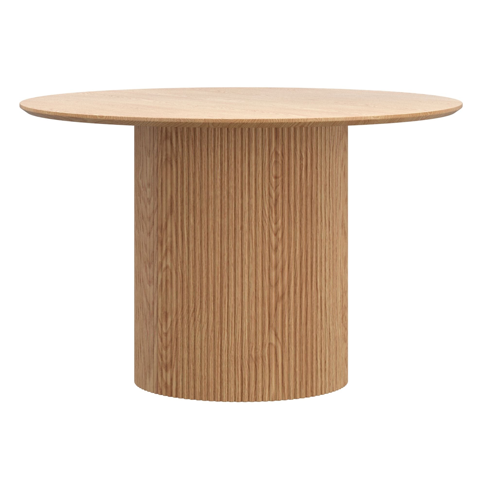 Tovas Wooden Round Dining Table in Natural 201-782NAT