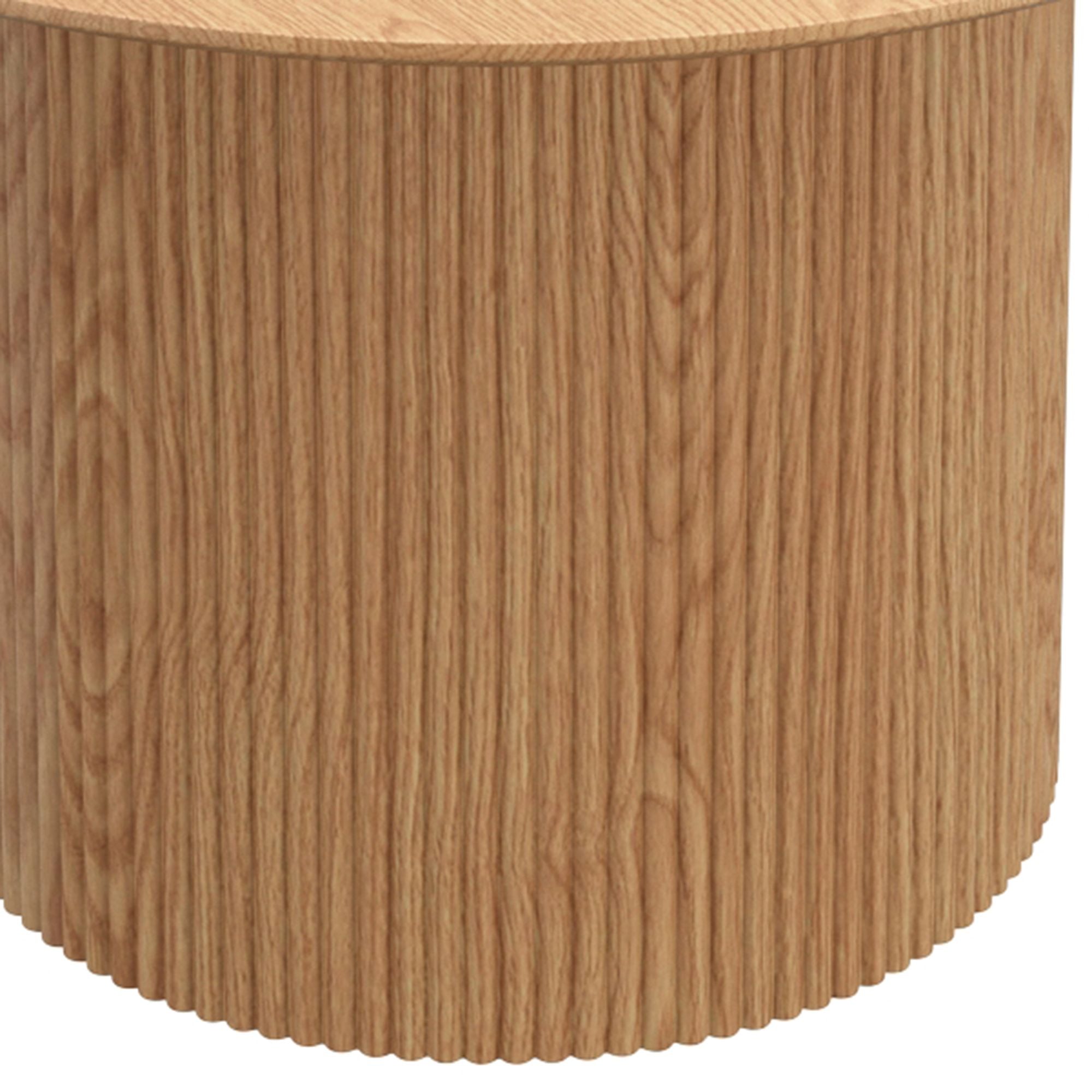 Tovas Wooden Round Dining Table in Natural 201-782NAT