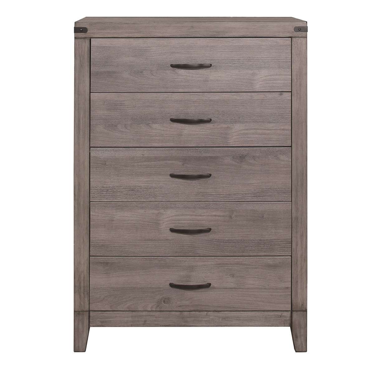 Woodrow Brownish Gray Finish Bedroom Set 2042