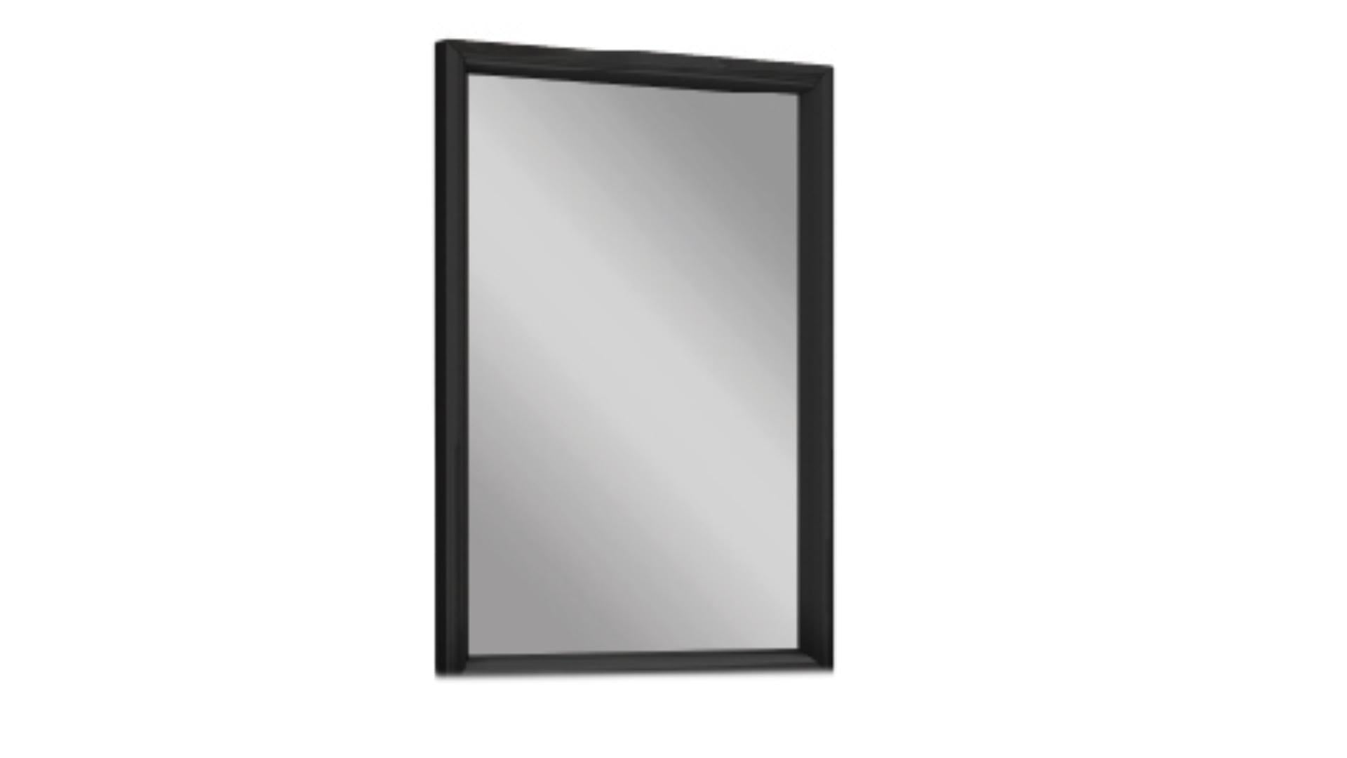 Talia Black Lacquer & Rose Gold 6PC Bedroom Set With PU Headboard 2071