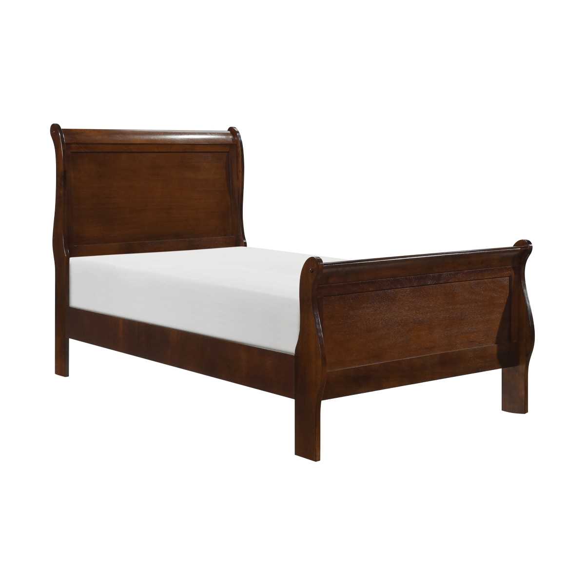 Mayville Wooden Bed Brown Cherry 2147