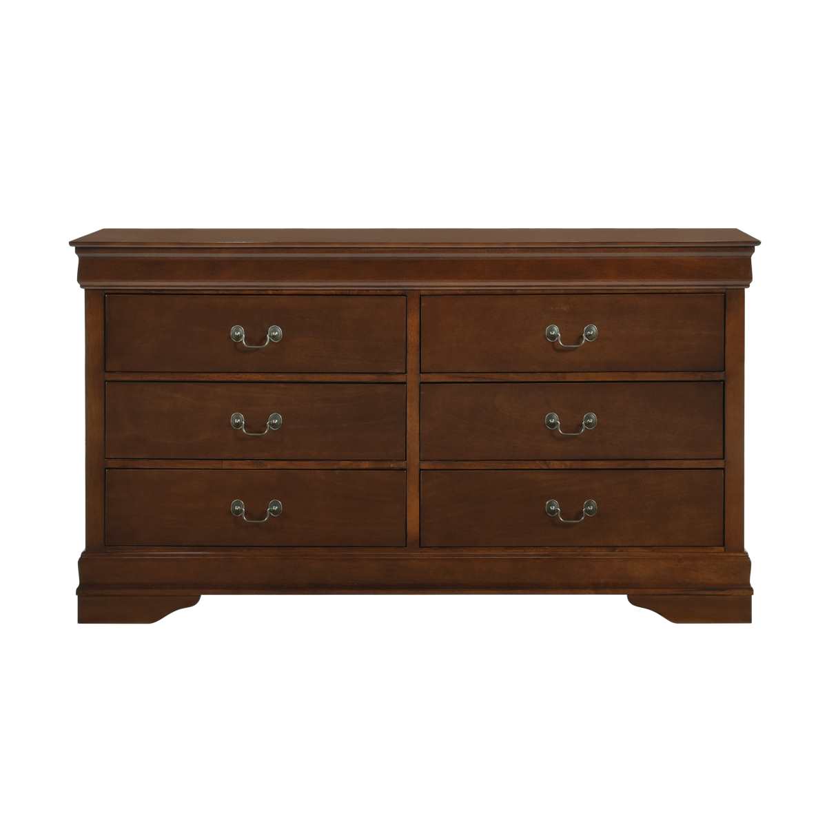Mayville Wooden Bedroom Set Brown Cherry 2147