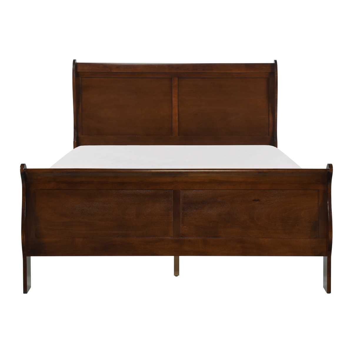 Mayville Wooden Bedroom Set Brown Cherry 2147