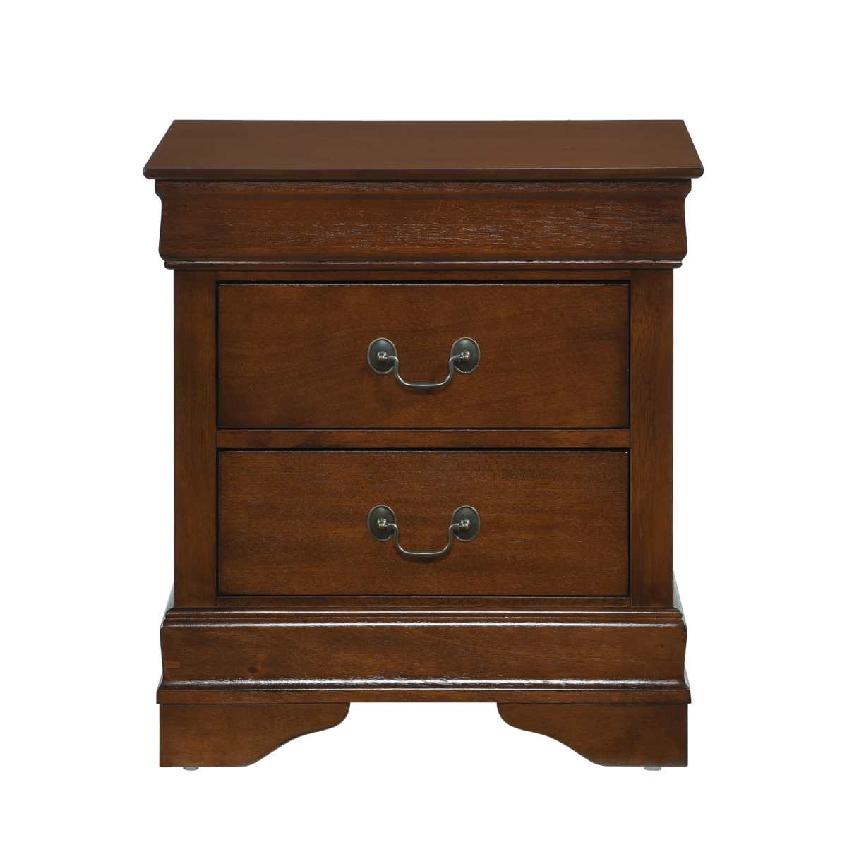 Mayville Wooden Bedroom Set Brown Cherry 2147