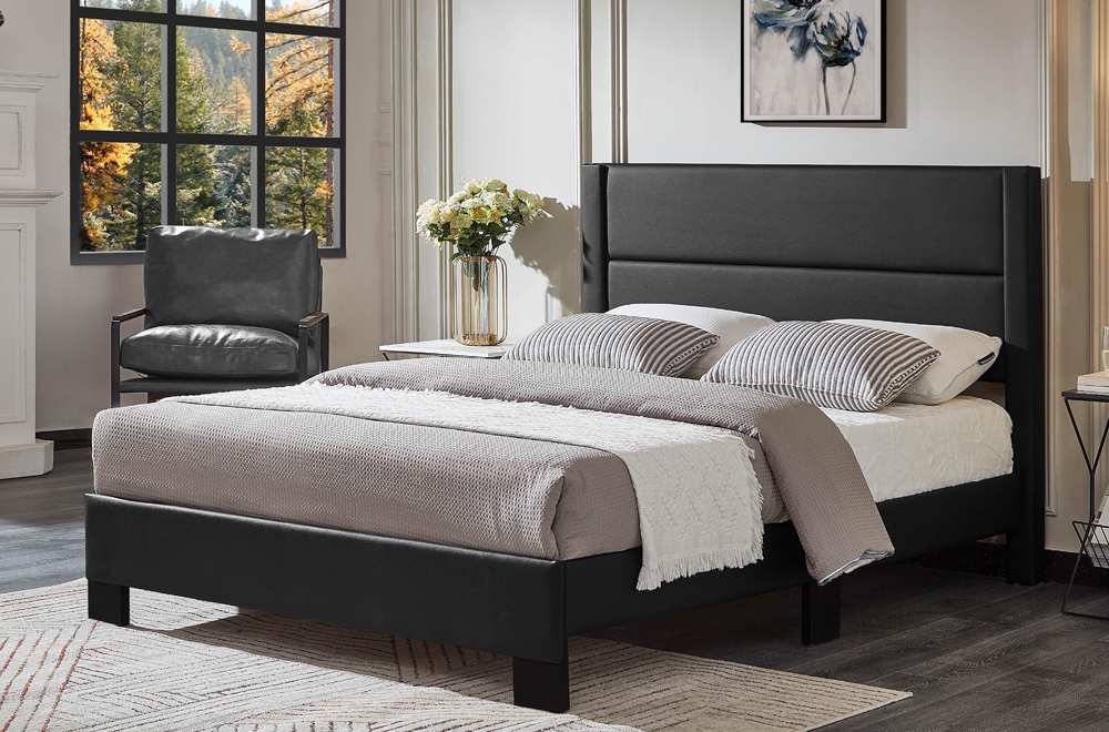 Platform Bed Black T 2175