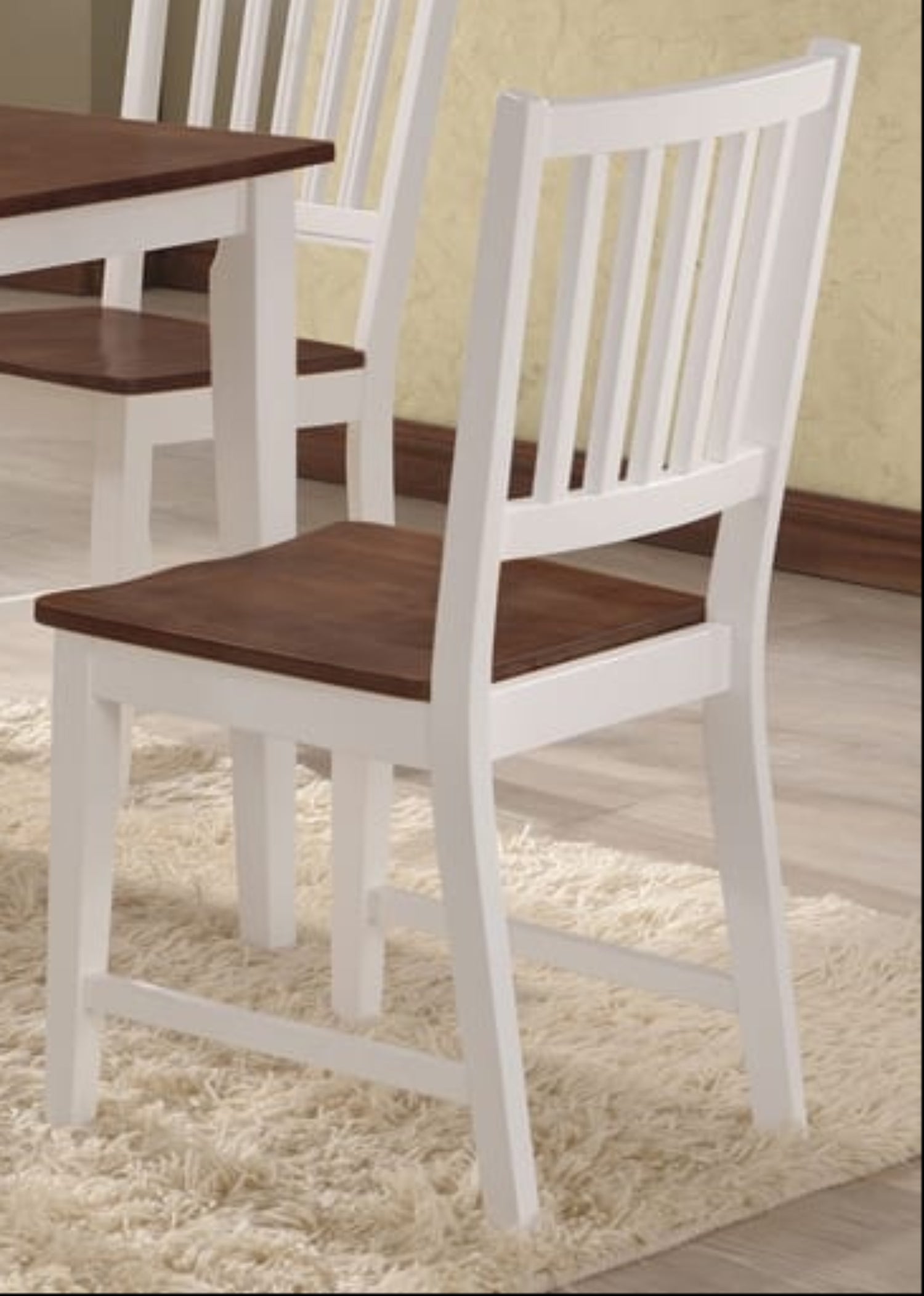 Two toned Dining Chairs - Set of 2 T3022