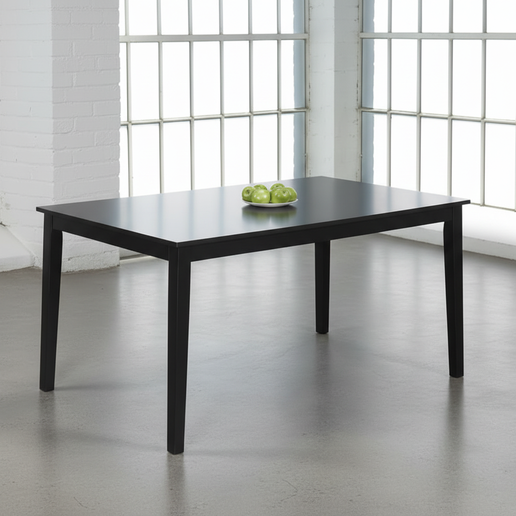 Wooden Espresso Dining Table T-3107