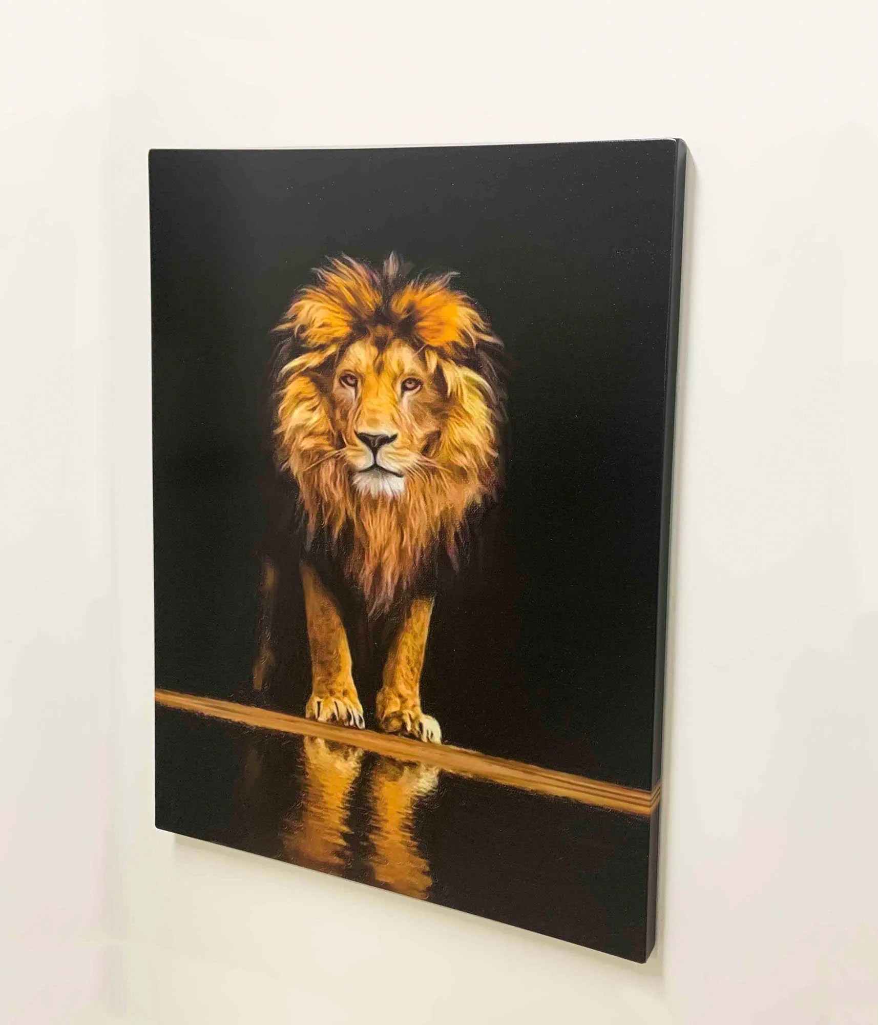 " Leo" Fine Art Canvas 36" x 48"