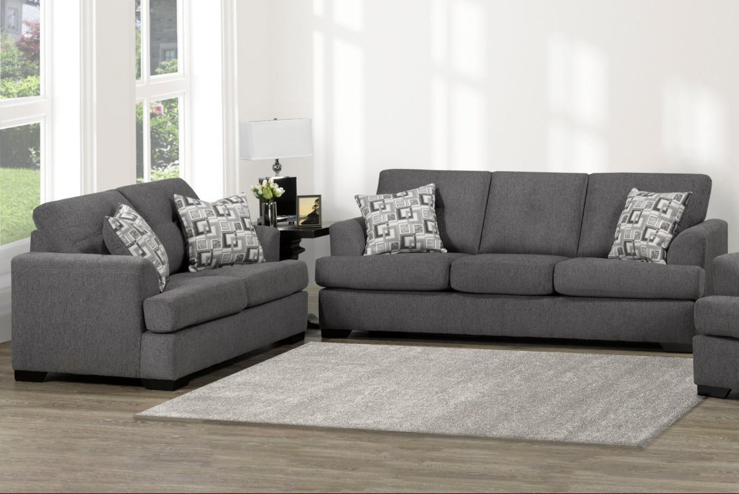 Canadian Made Fabric Loveseat Flair 60 4145
