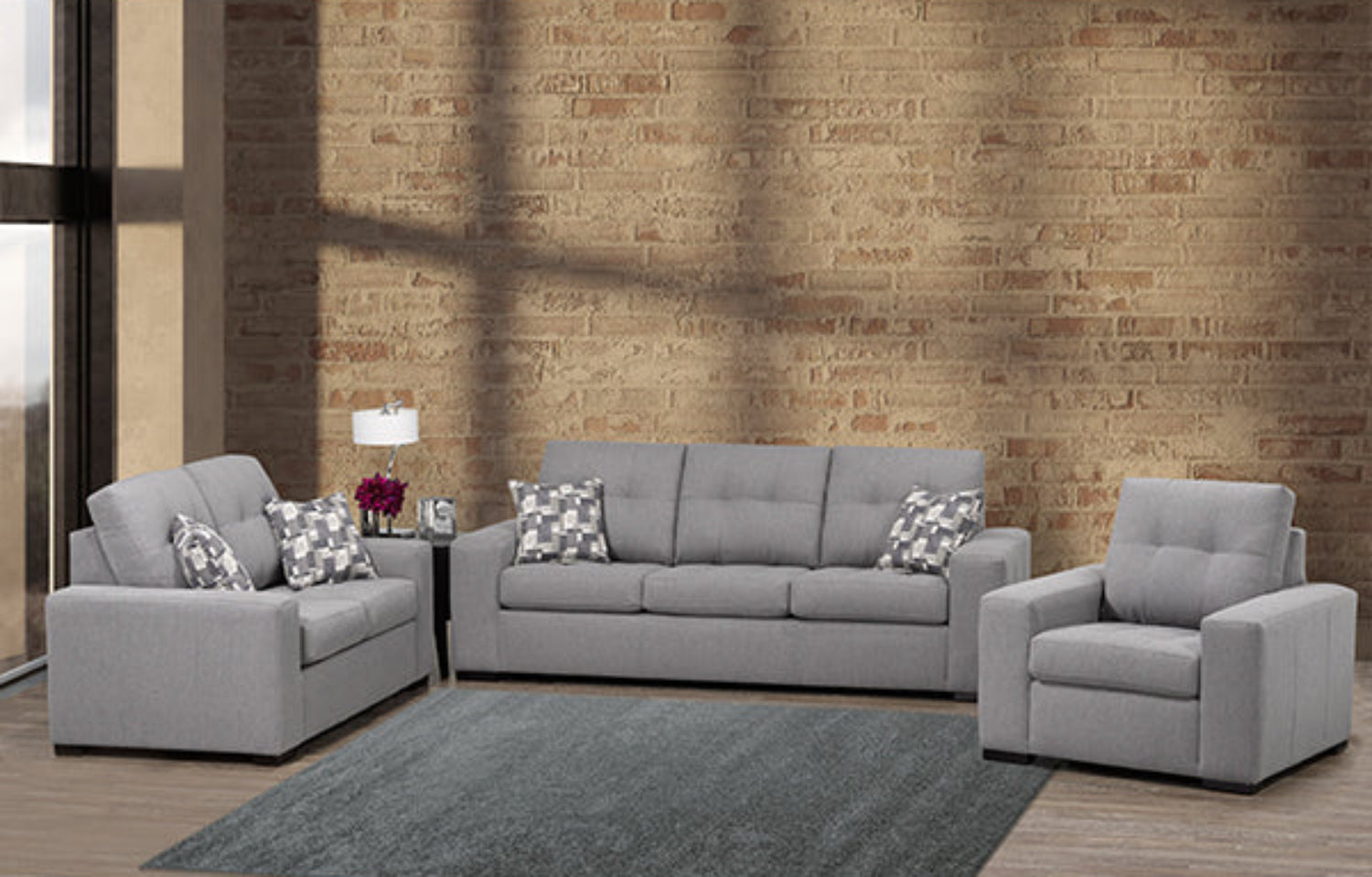 Canadian Made Pennylane Silver Chair 4328