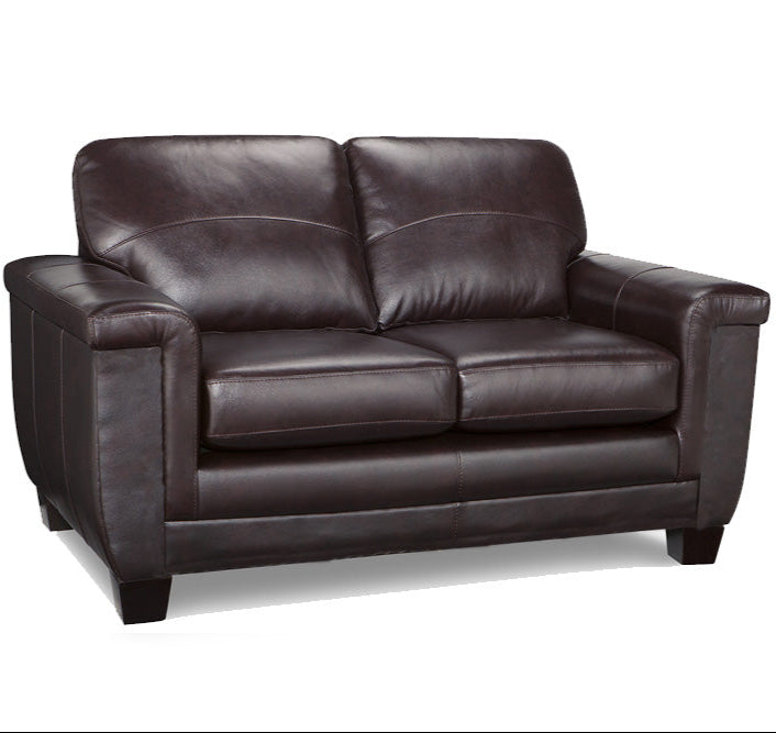 Canadian Made Zurick Cranberry Loveseat 4395