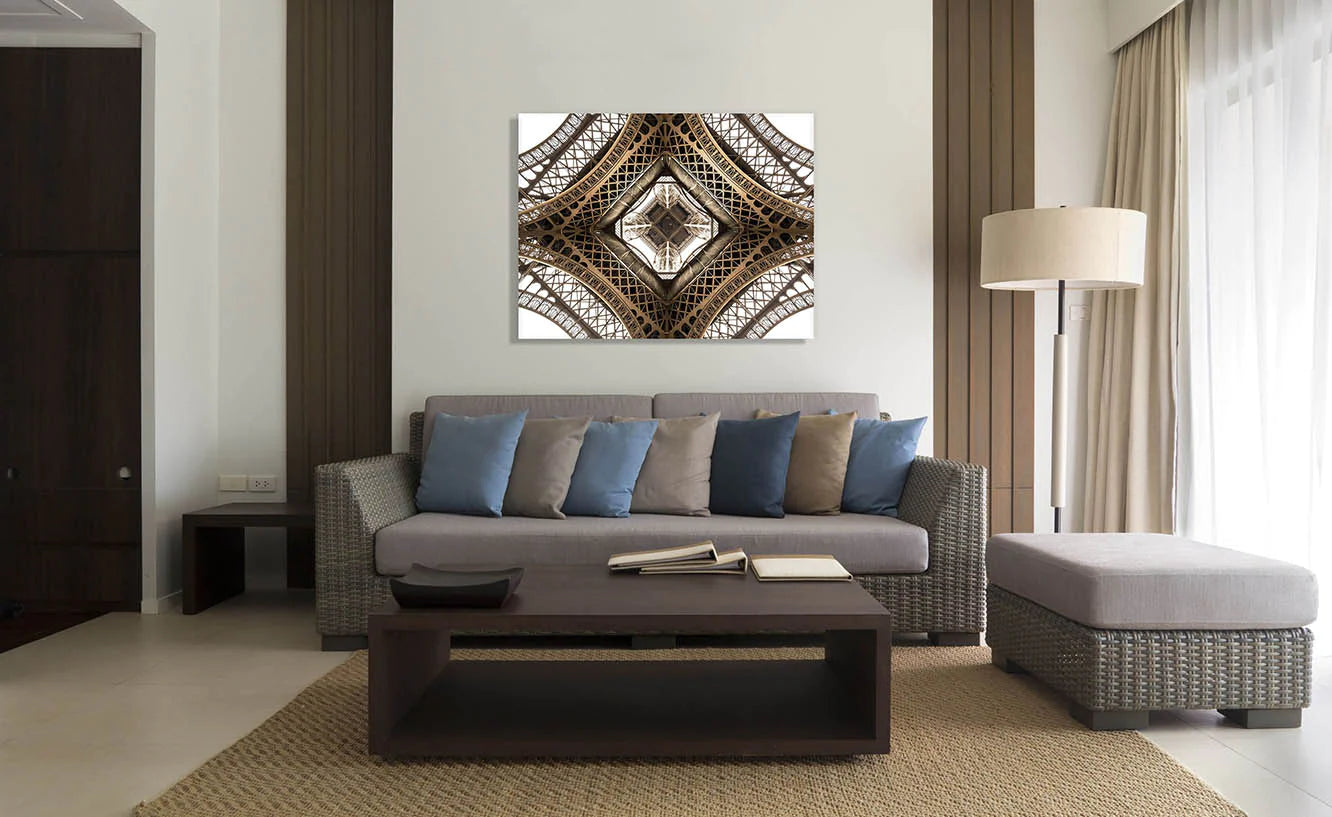 Fine Art Canvas Eiffel Tower 48" x 36"