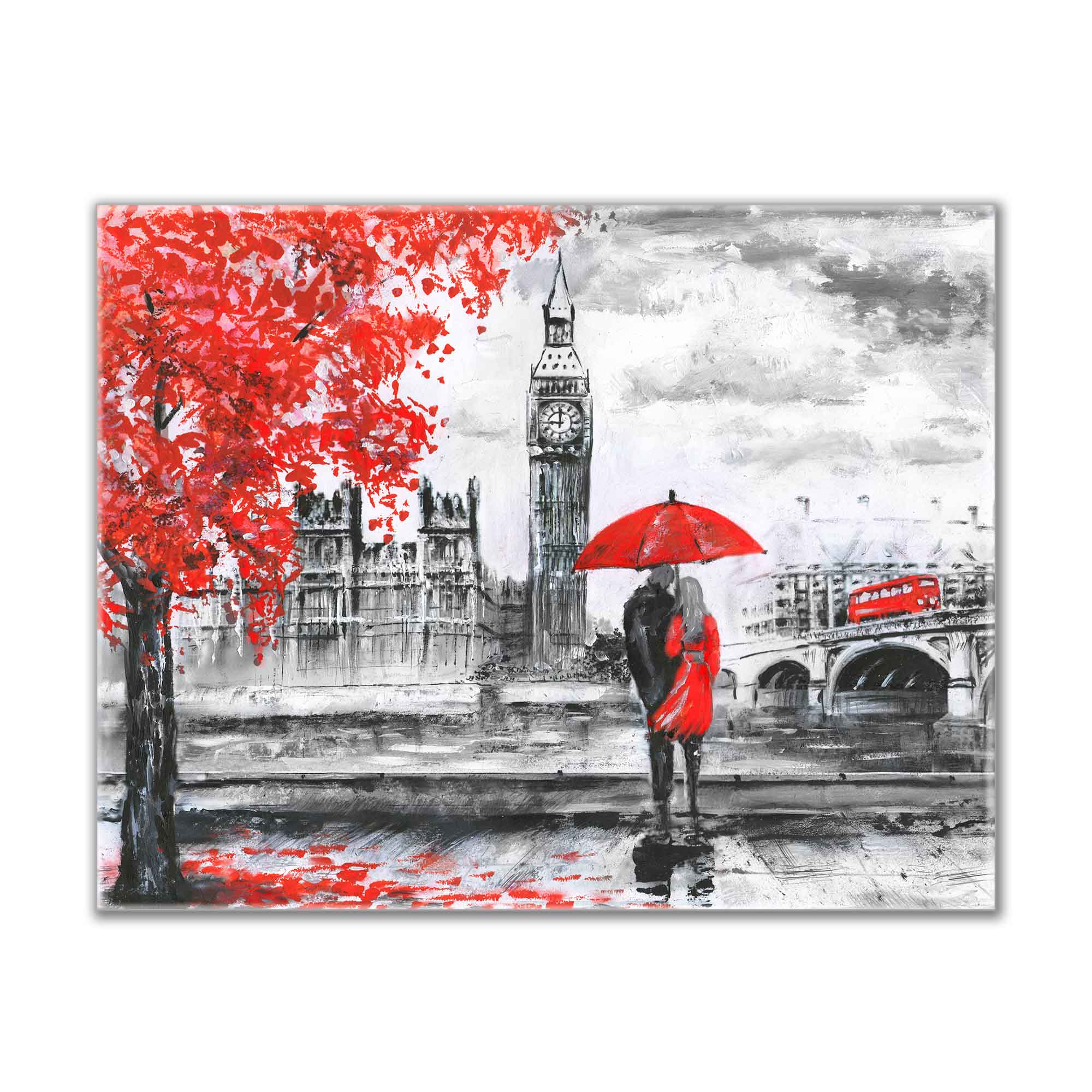 London/Big Ben Canvas Art 36" x 48"