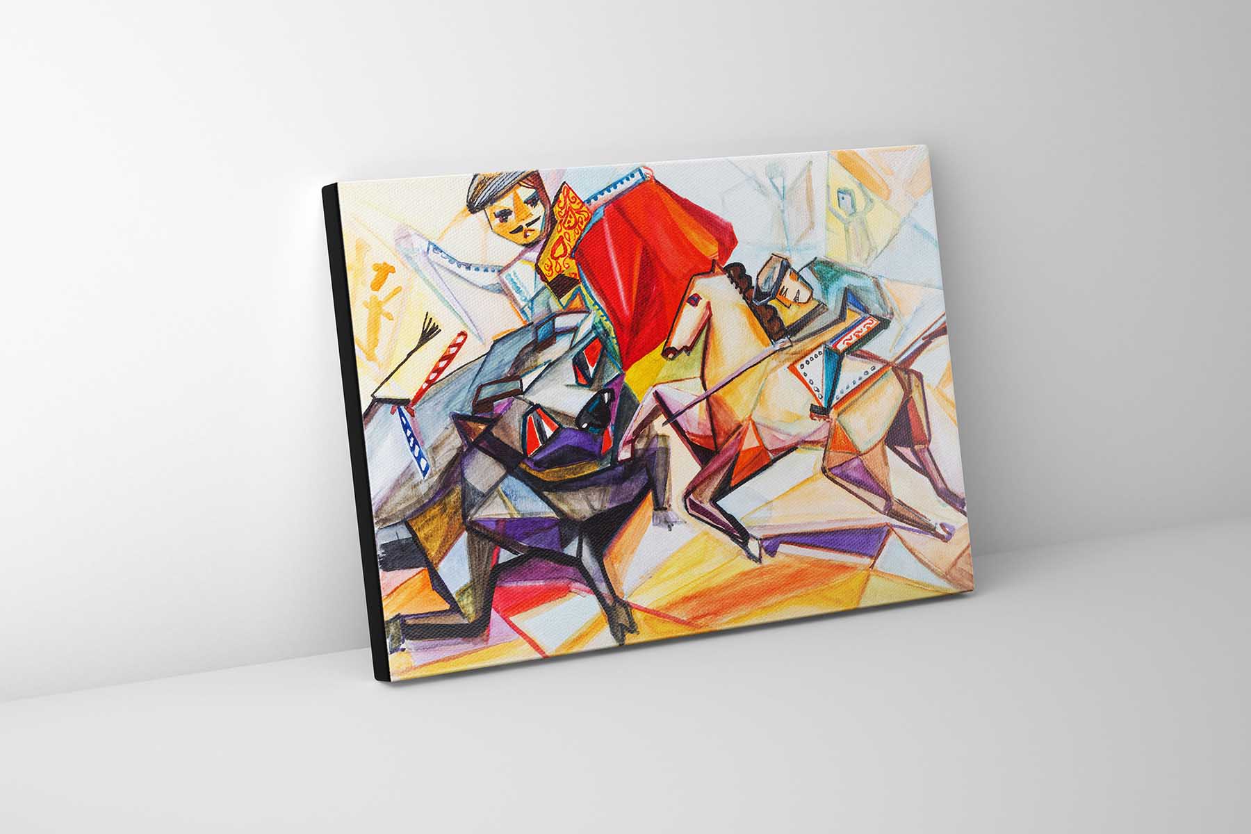 Picasso I Fine Art Canvas 48" x 36"