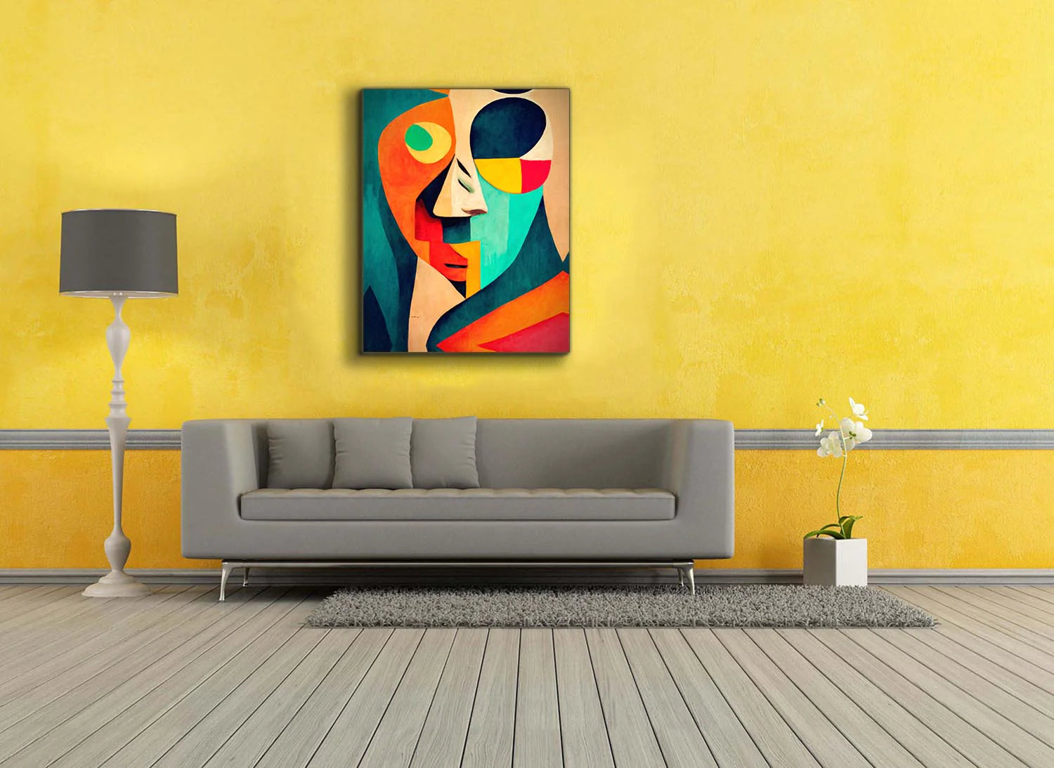 Picasso IIB Digital Art 36" x 48"