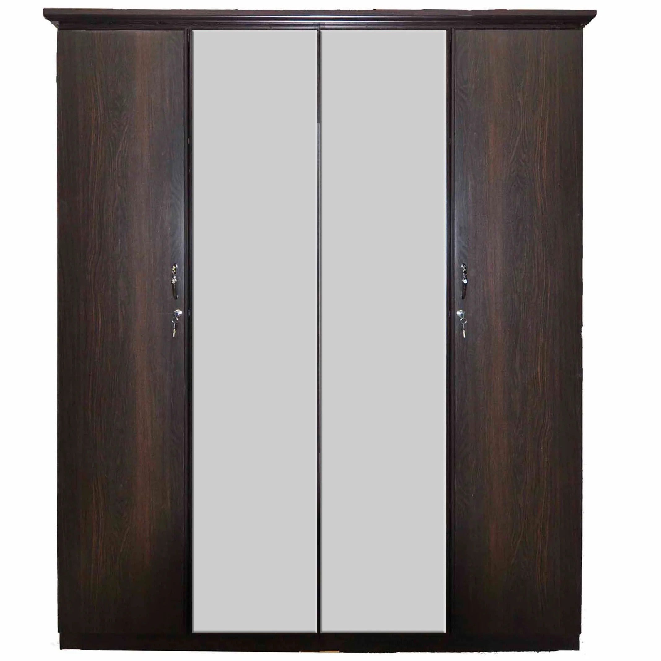 Canadian Made Fully Assembled 4 Door Wardrobe 450