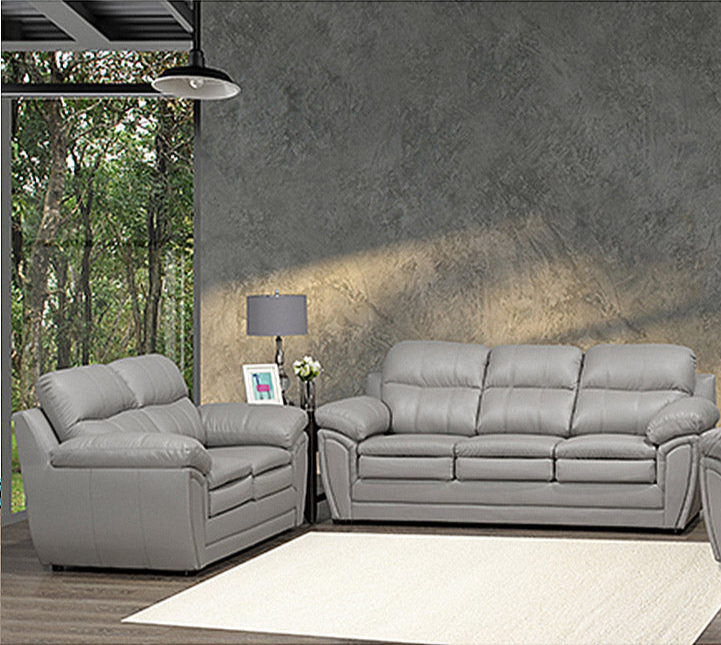 Canadian Made Albia Steel Grey Sofa Set 5000