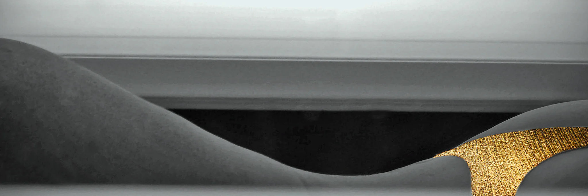 " Curves "Canvas Art 72" X 24"