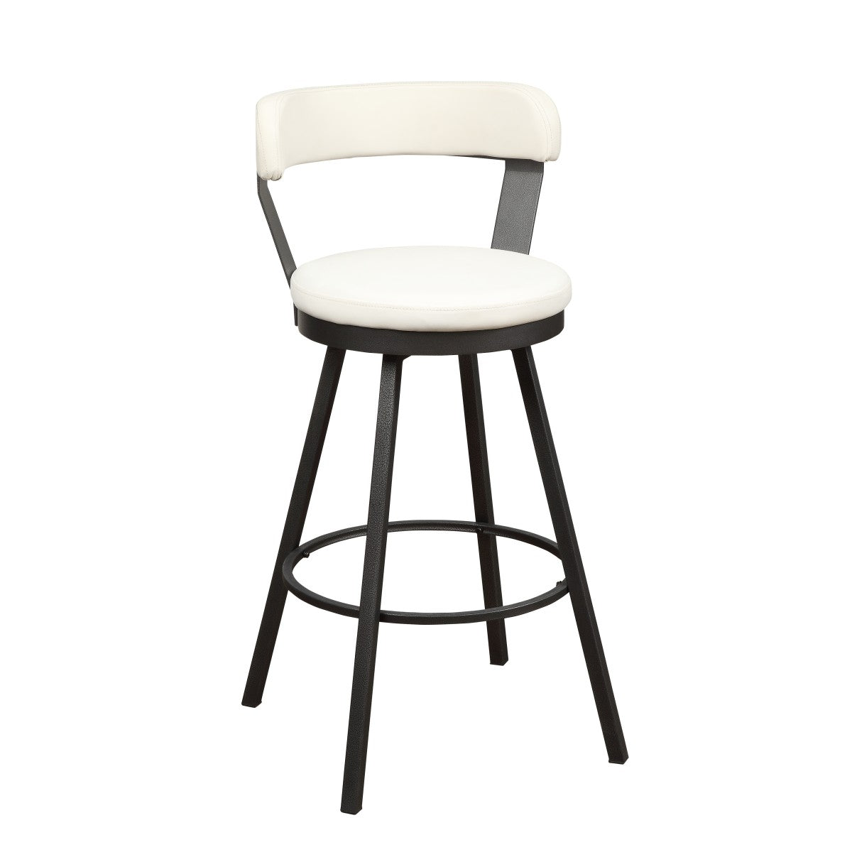 Swivel Pub Chair White 5566-29WT (Set of 2)