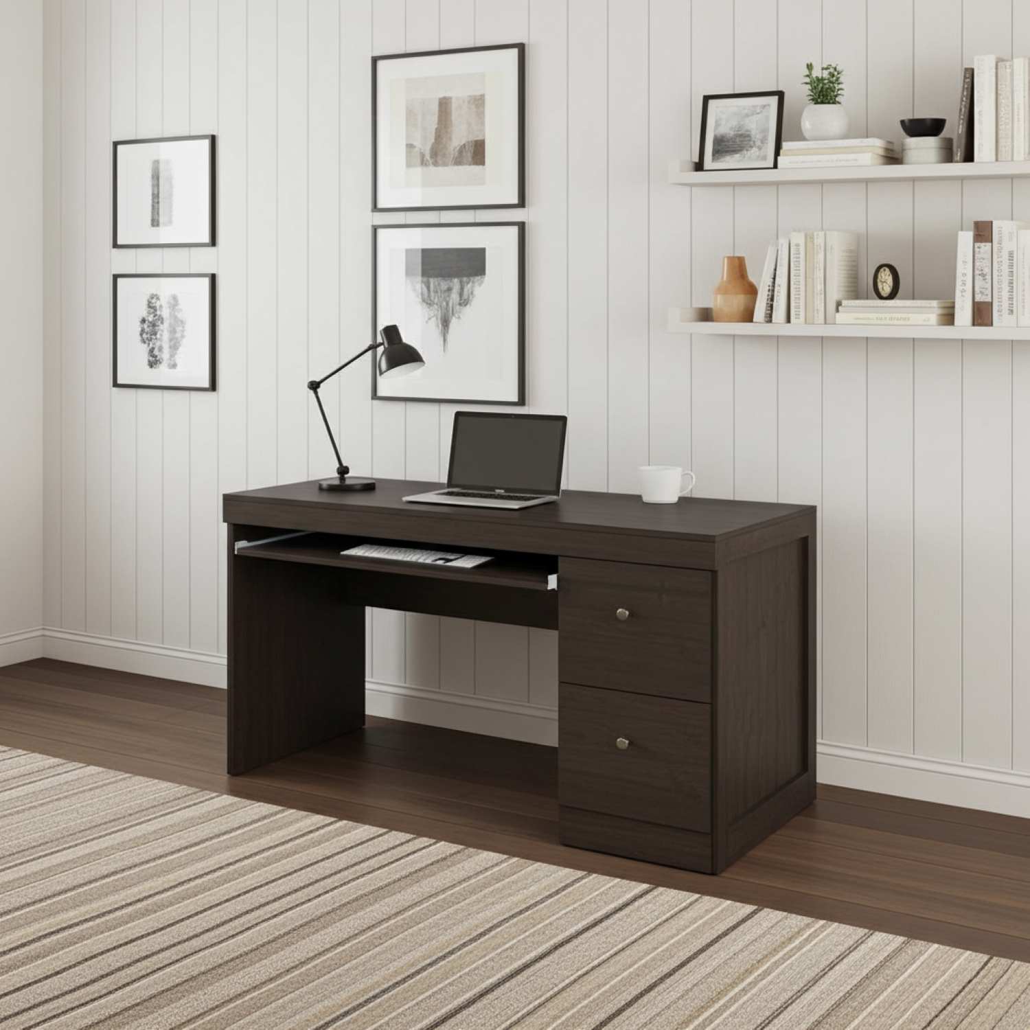 5700 Canadian Made Study Table with Pull-out Tray