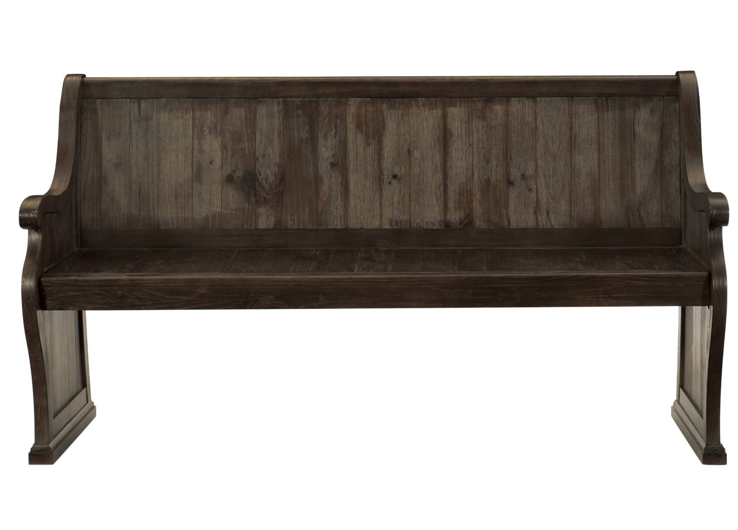 Brown Wooden bench