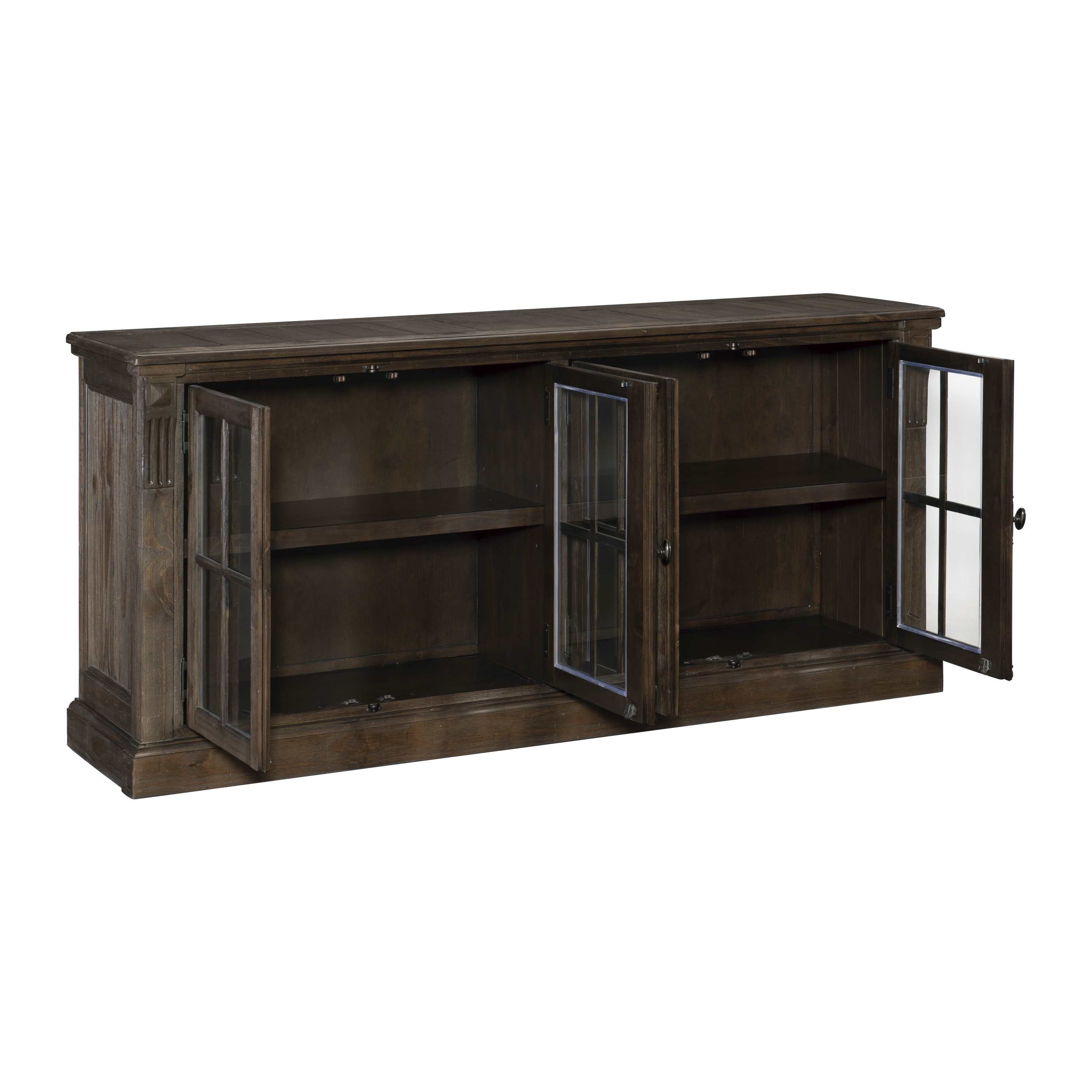 Gloversville Brown Wooden Server 5799
