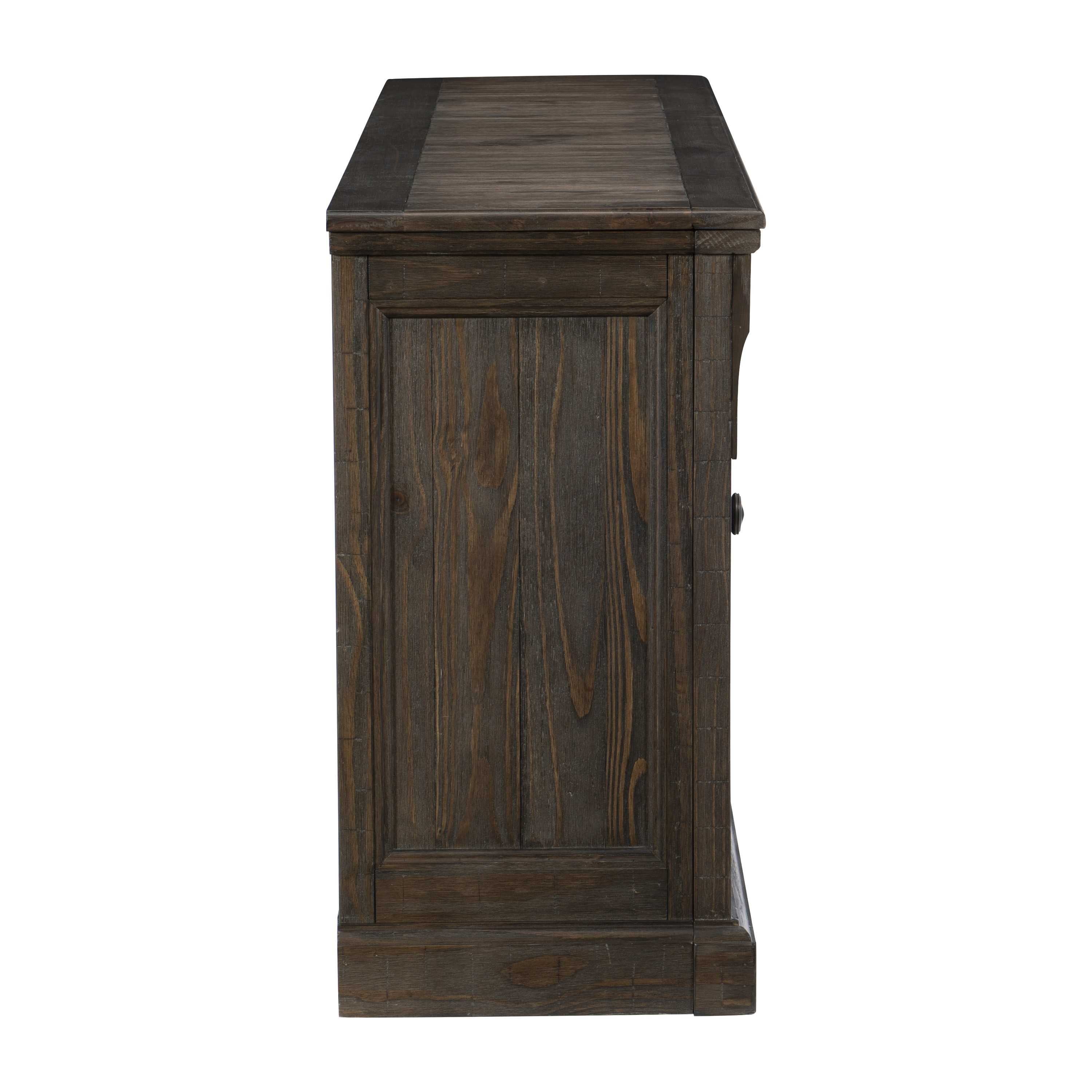 Gloversville Brown Wooden Server 5799