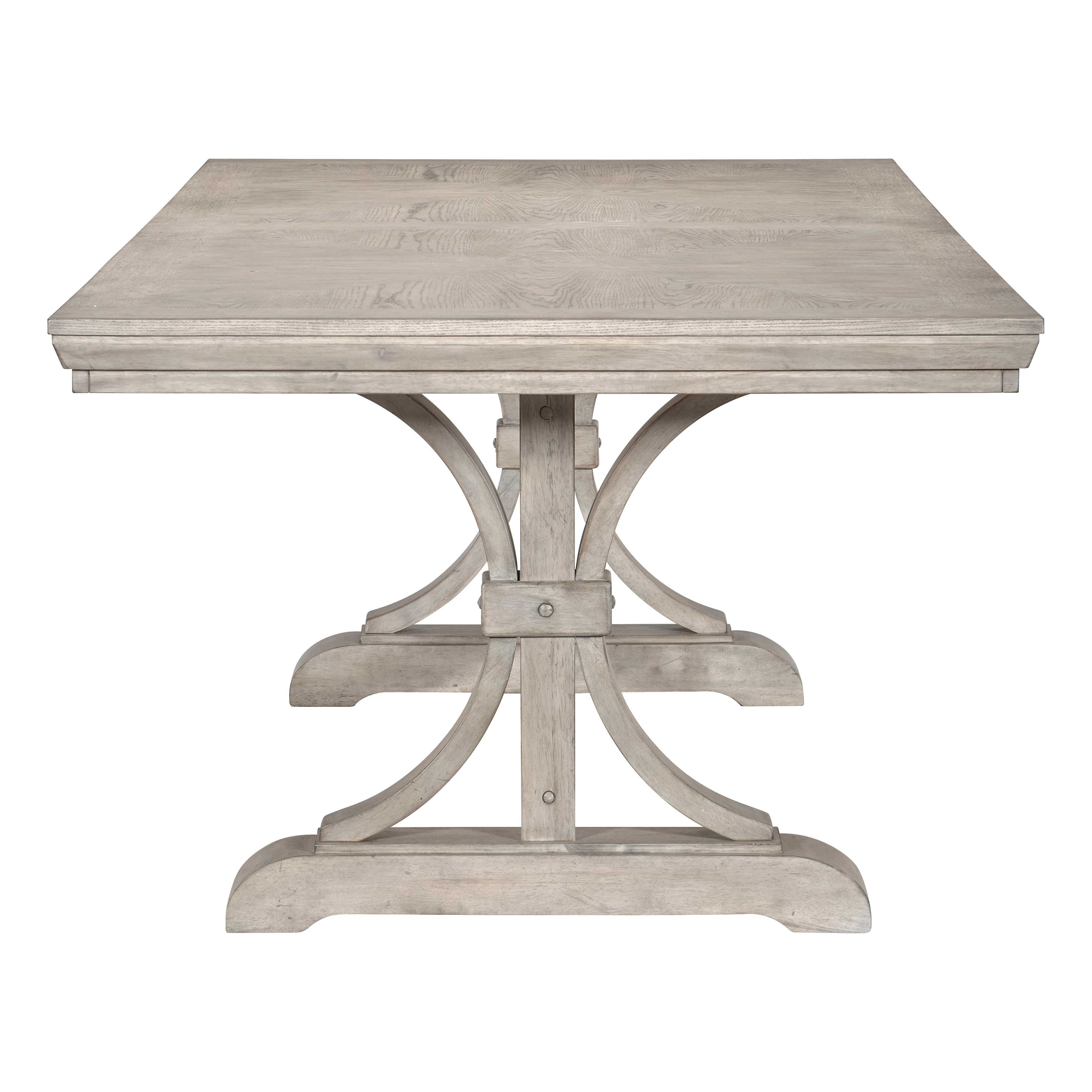 Fallon Weathered Beige Finish Dining Set 5814