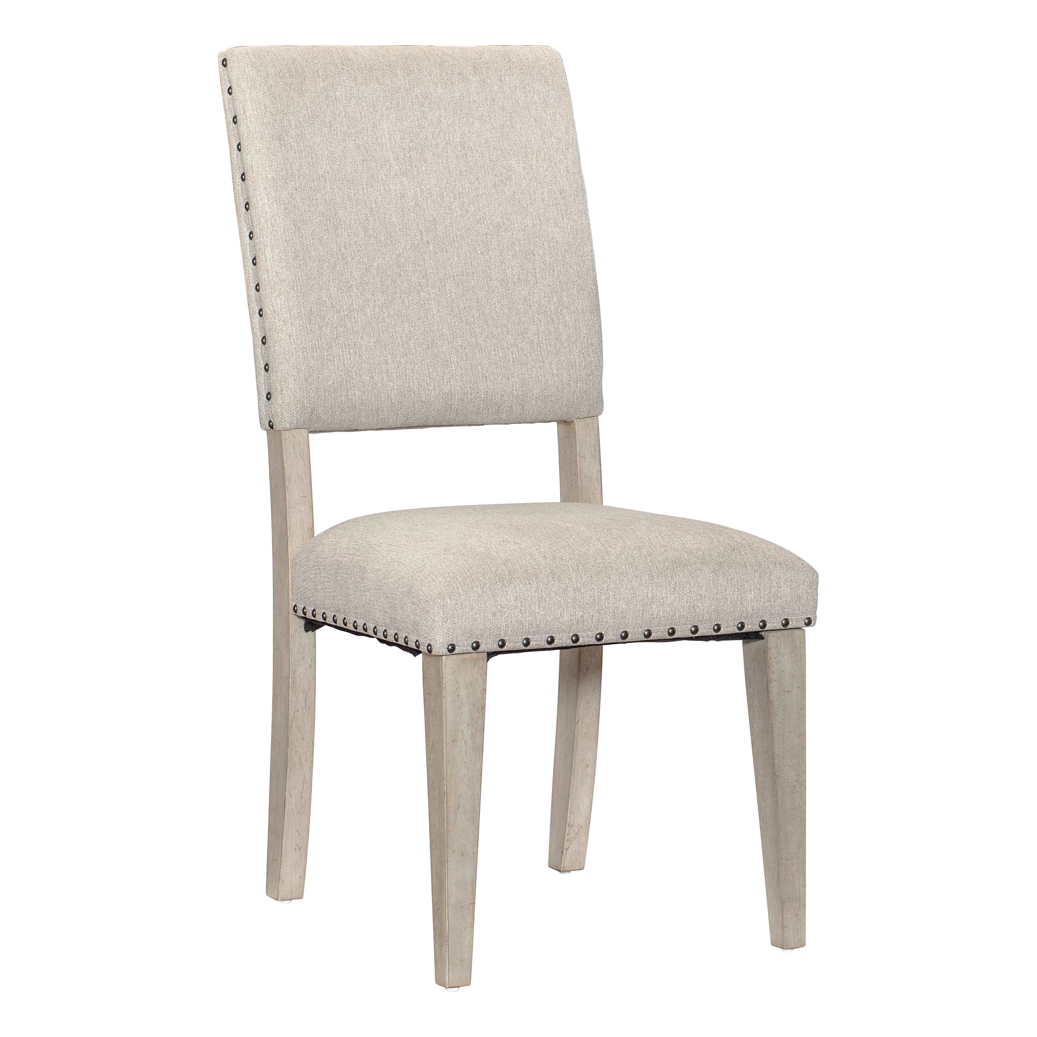 Fallon Weathered Beige Finish Dining Set 5814