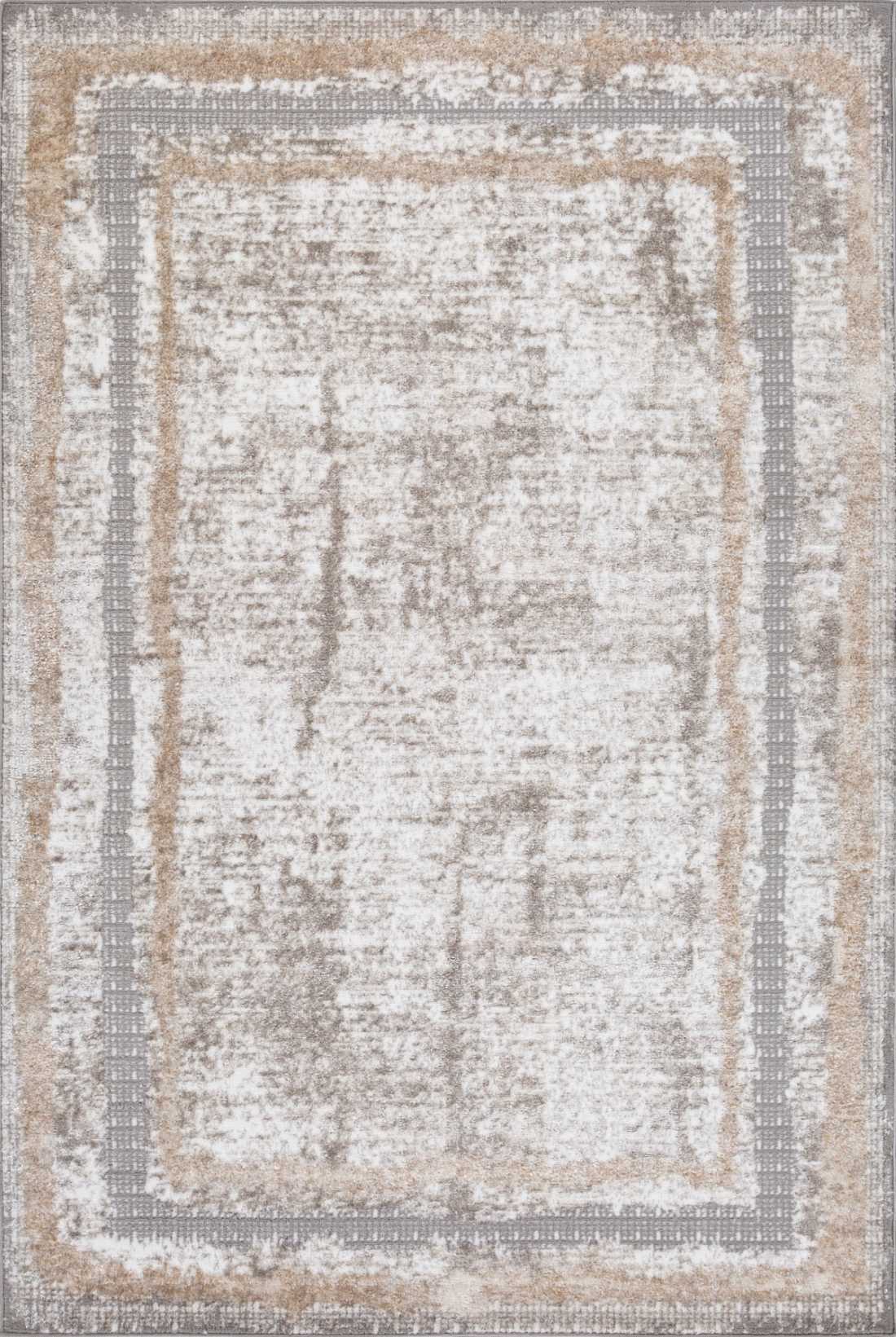 5x8 Grey / Beige / Cream Area Rug 71937