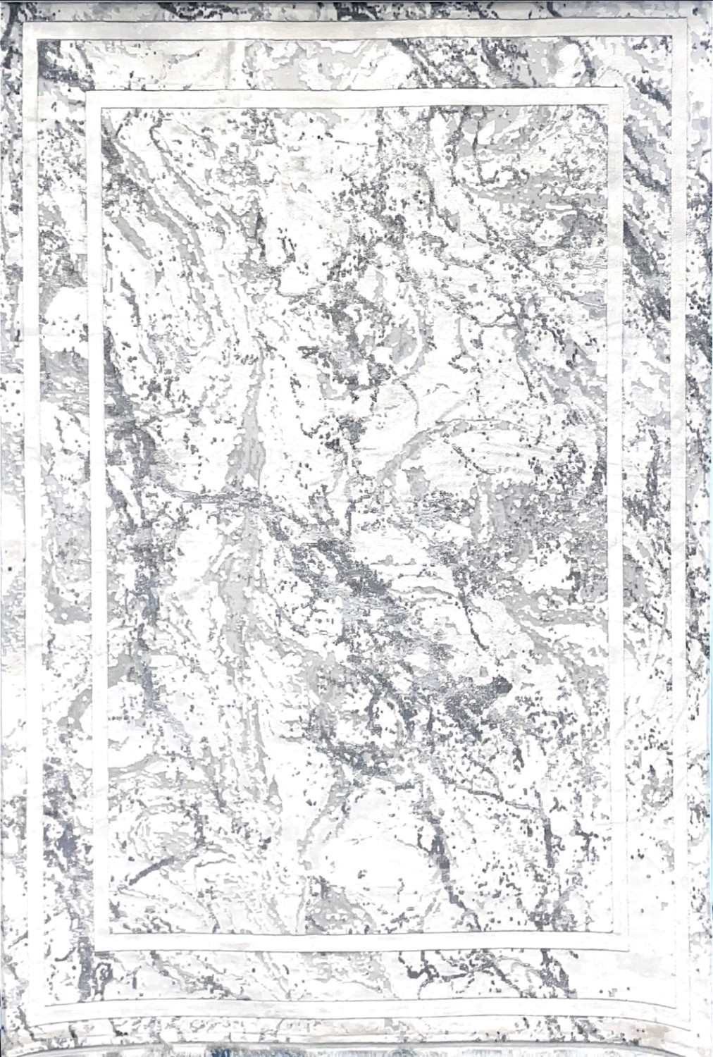 5x8 La Reina 807C Grey / Grey