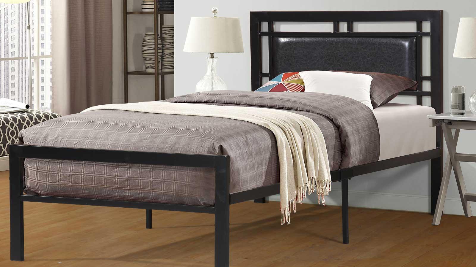 Black Metal Bed BD 1148