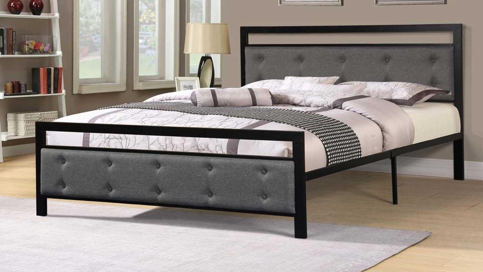 Black Metal Bed BD 1282