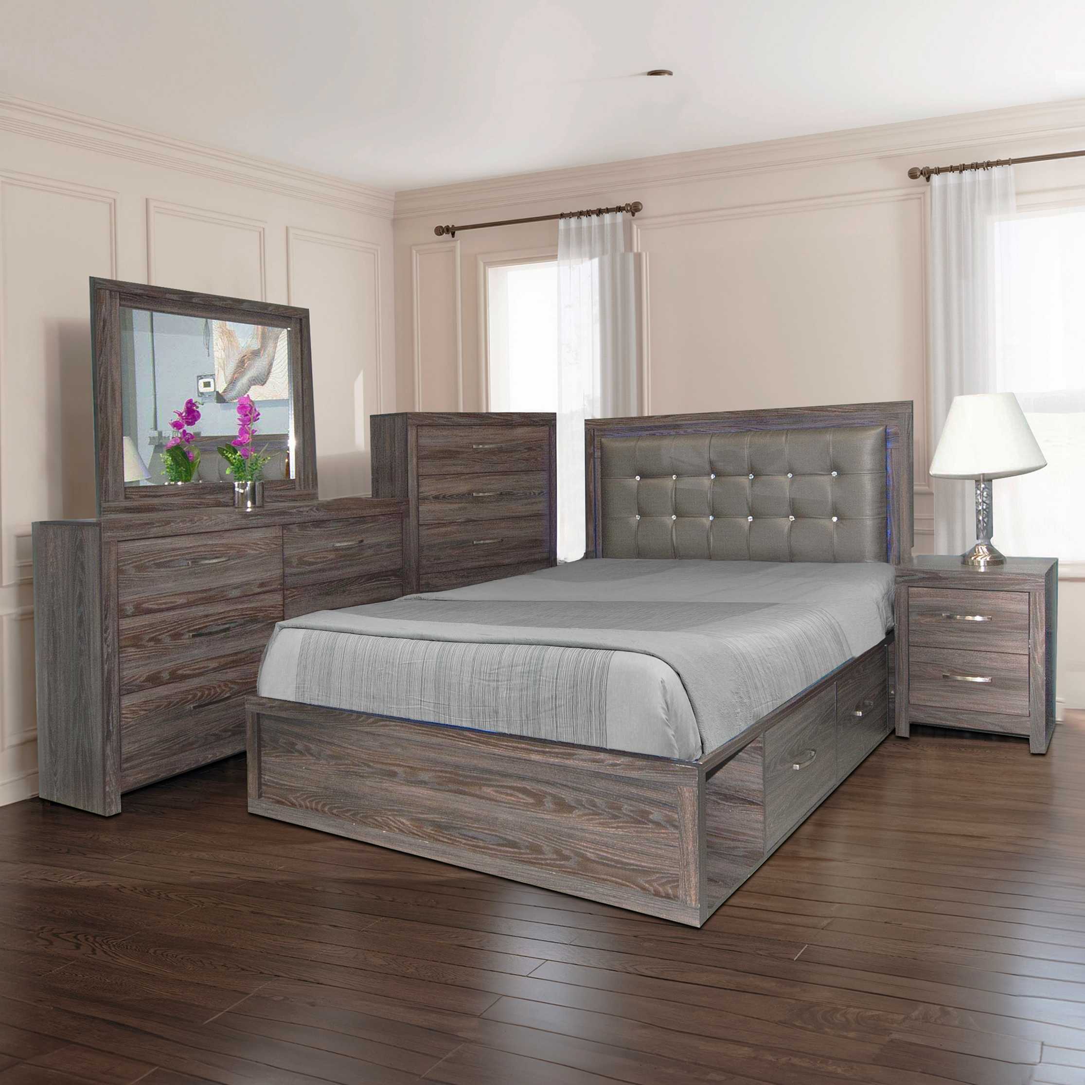 Canadian Made Wooden Bedroom Set 6790