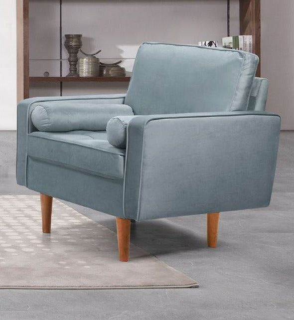 Velvet Sofa Collection Light Green 7020