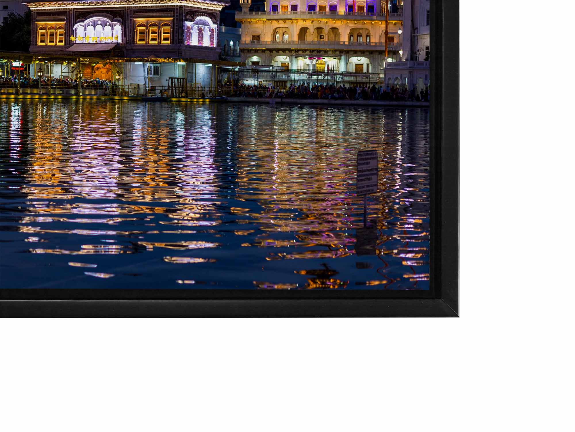 Golden Temple Canvas Art 72" x 24"