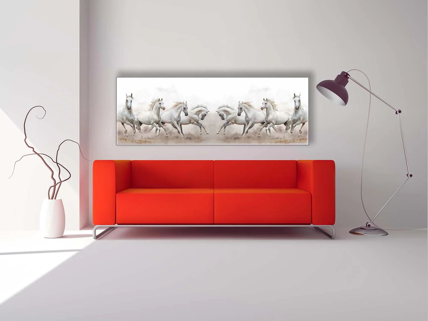 Arabian Horses Canvas Art 72" x 24"