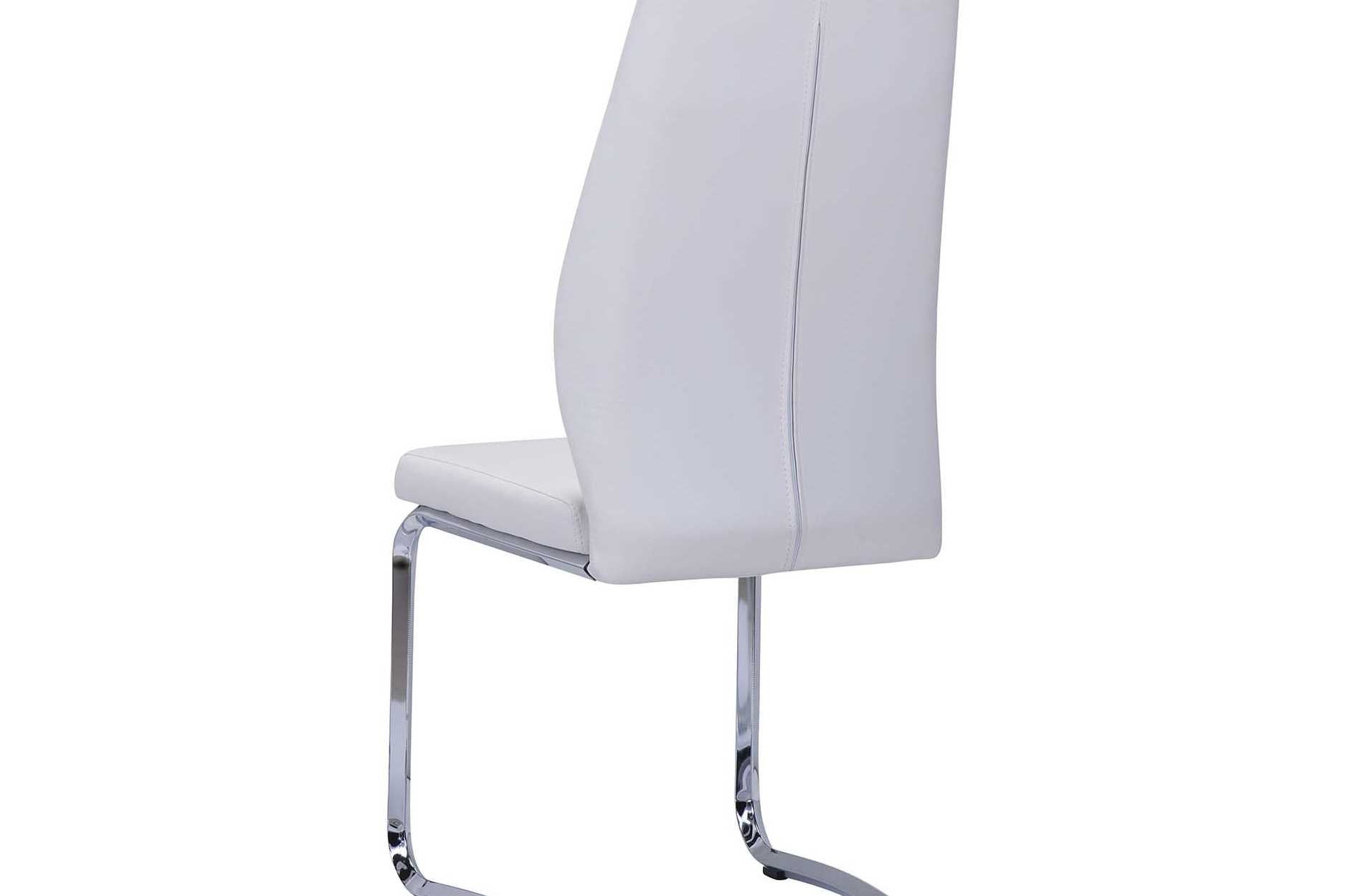 Standa Lacquer Dining Set White 5433N/738S1